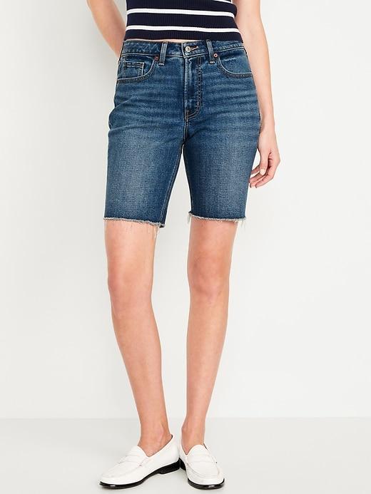 High-Waisted OG Shorts -- 9-inch inseam Product Image