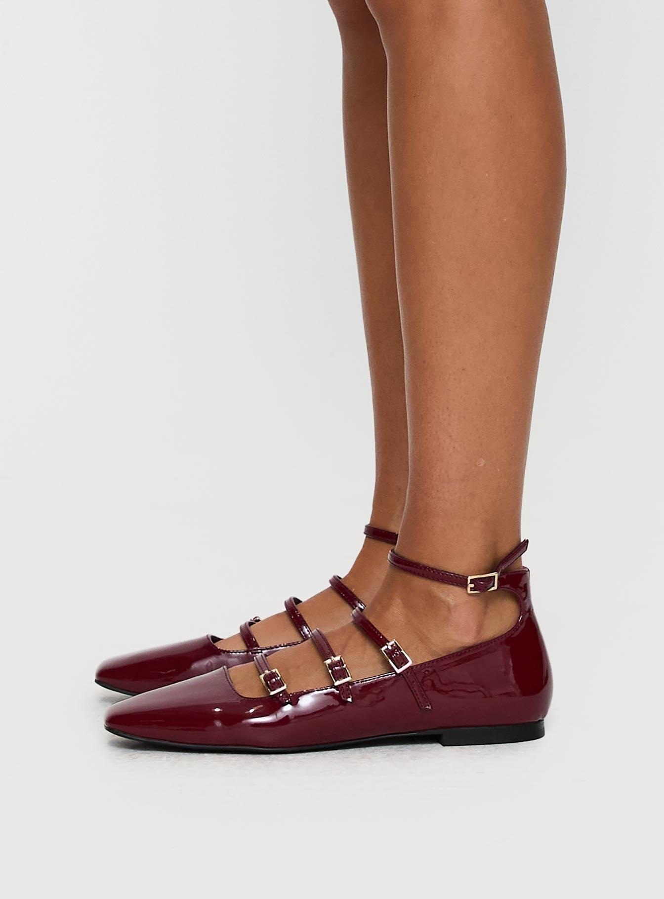 Zumma Flats Patent Cherry Product Image