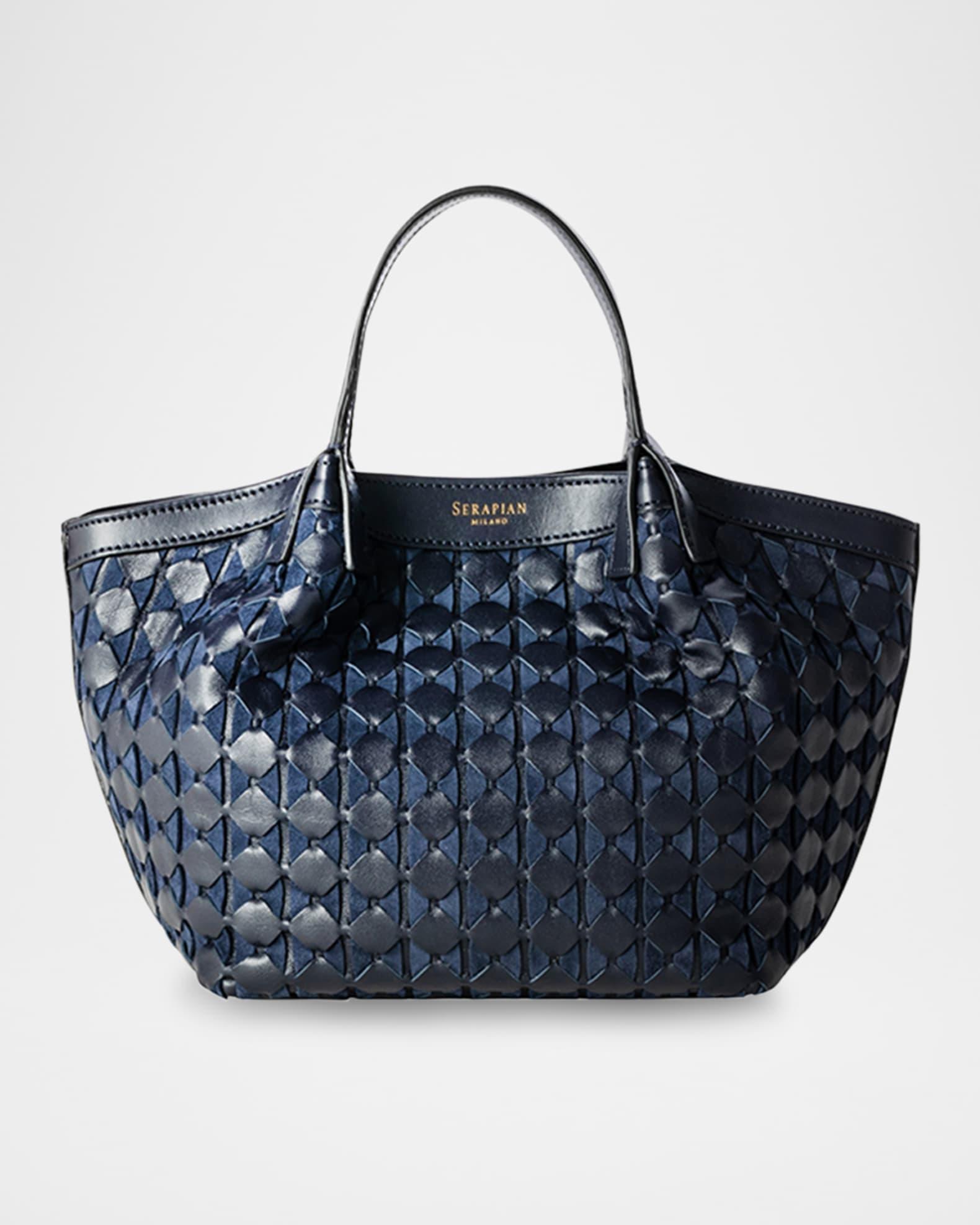 Secret Mini Mosaic Leather Top-Handle Bag Product Image