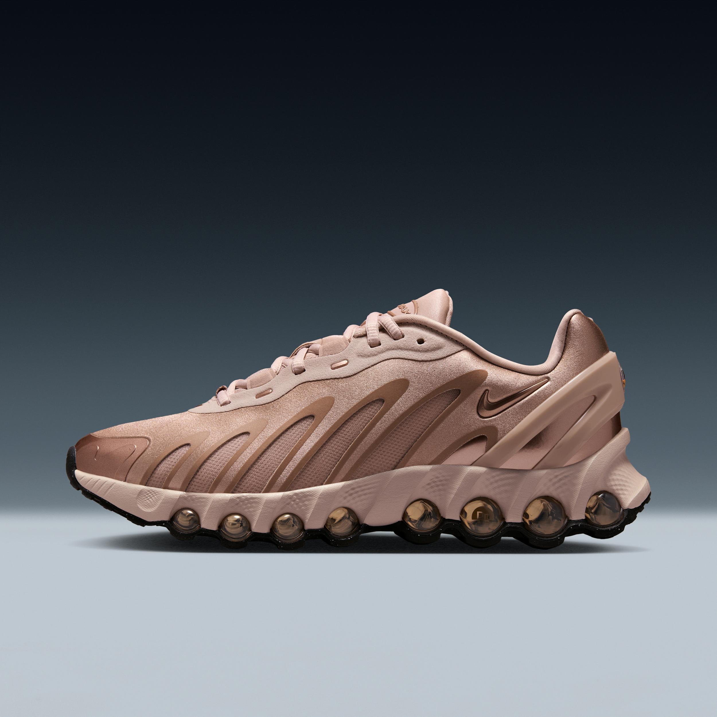 Nike Womens Air Max Dn8 Casual Shoes in Metallic Red Bronze/Particle Beige/Hemp Product Image