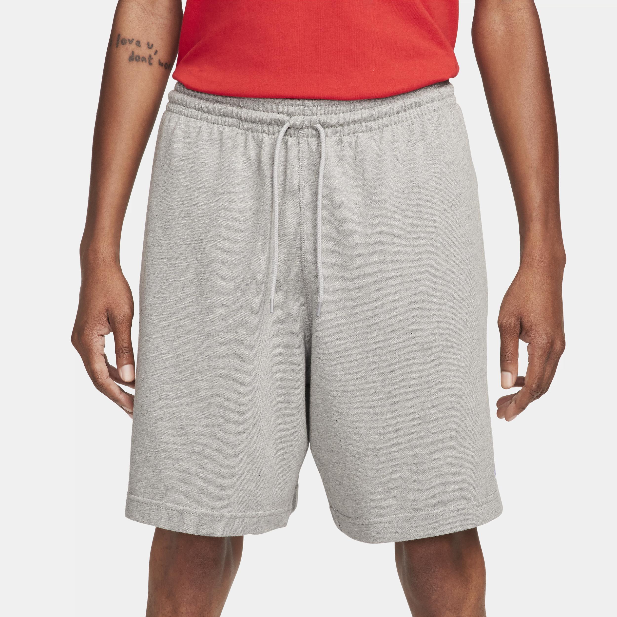 Big & Tall Nike Club Knit Shorts, Men's, Size: 3XL Tall, Black White Product Image