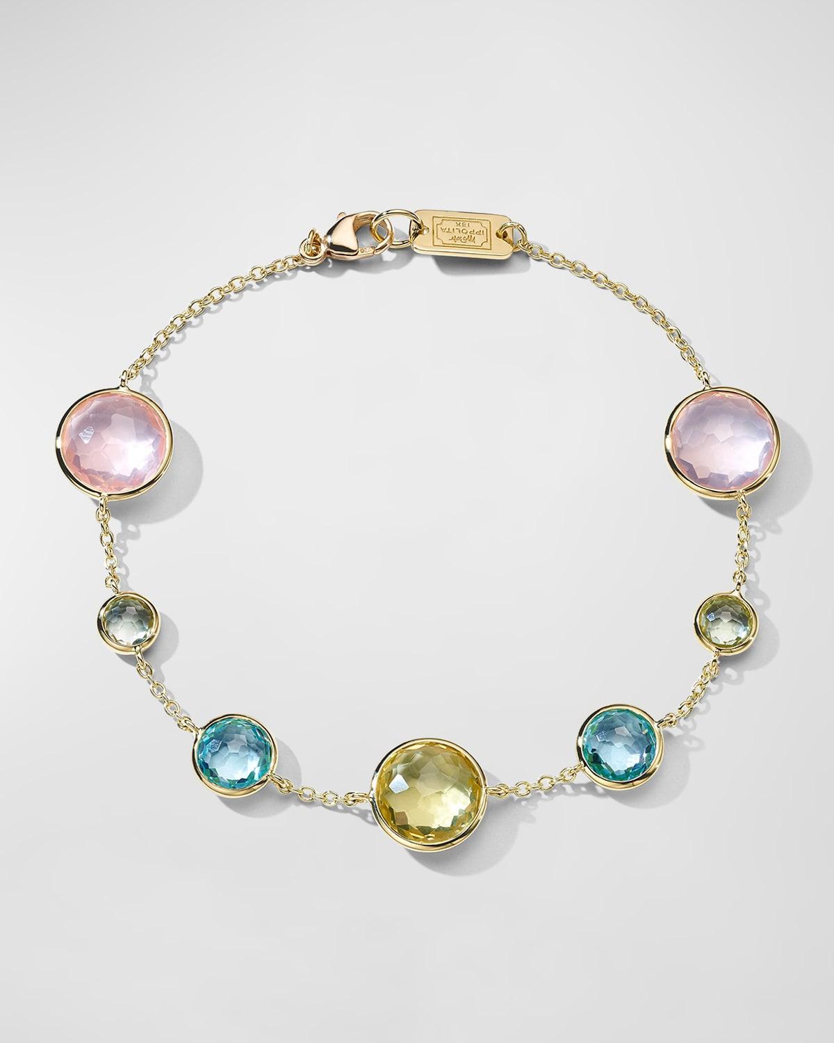 Ippolita 18K Yellow Gold Lollipop 7-Stone Link Bracelet Product Image