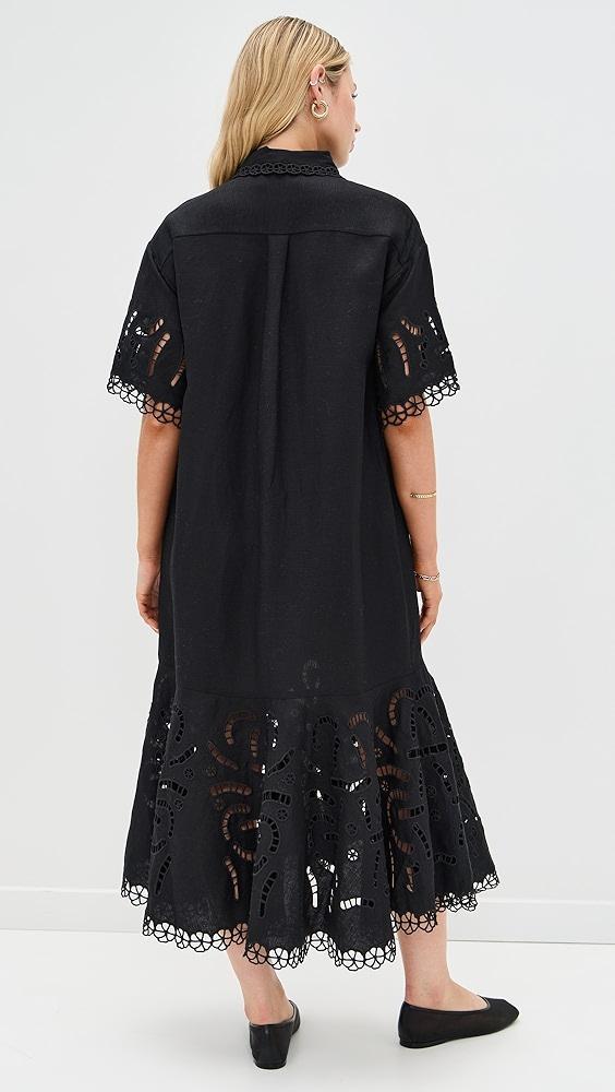 Sea Marja Embroidery Shirt Dress | Shopbop Product Image