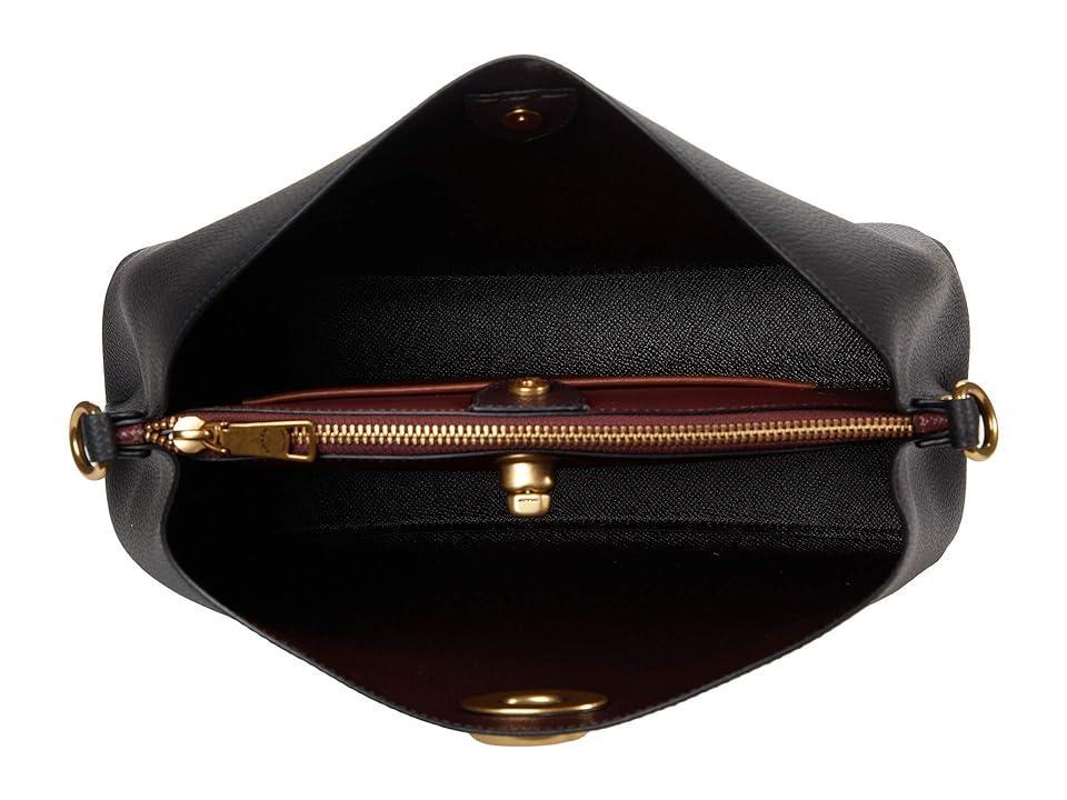 Womens Willow Leather Shoulder Bag Product Image