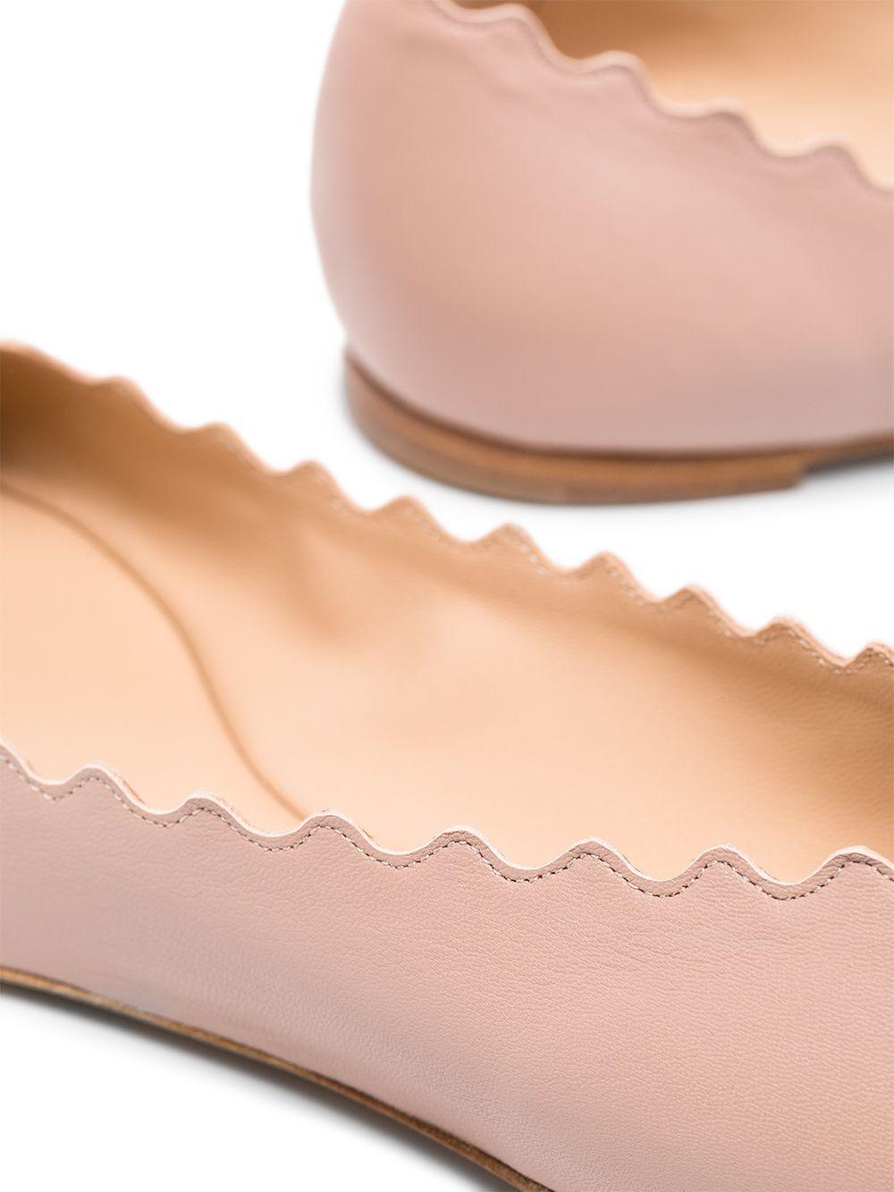 Lauren leather ballerina shoes Product Image