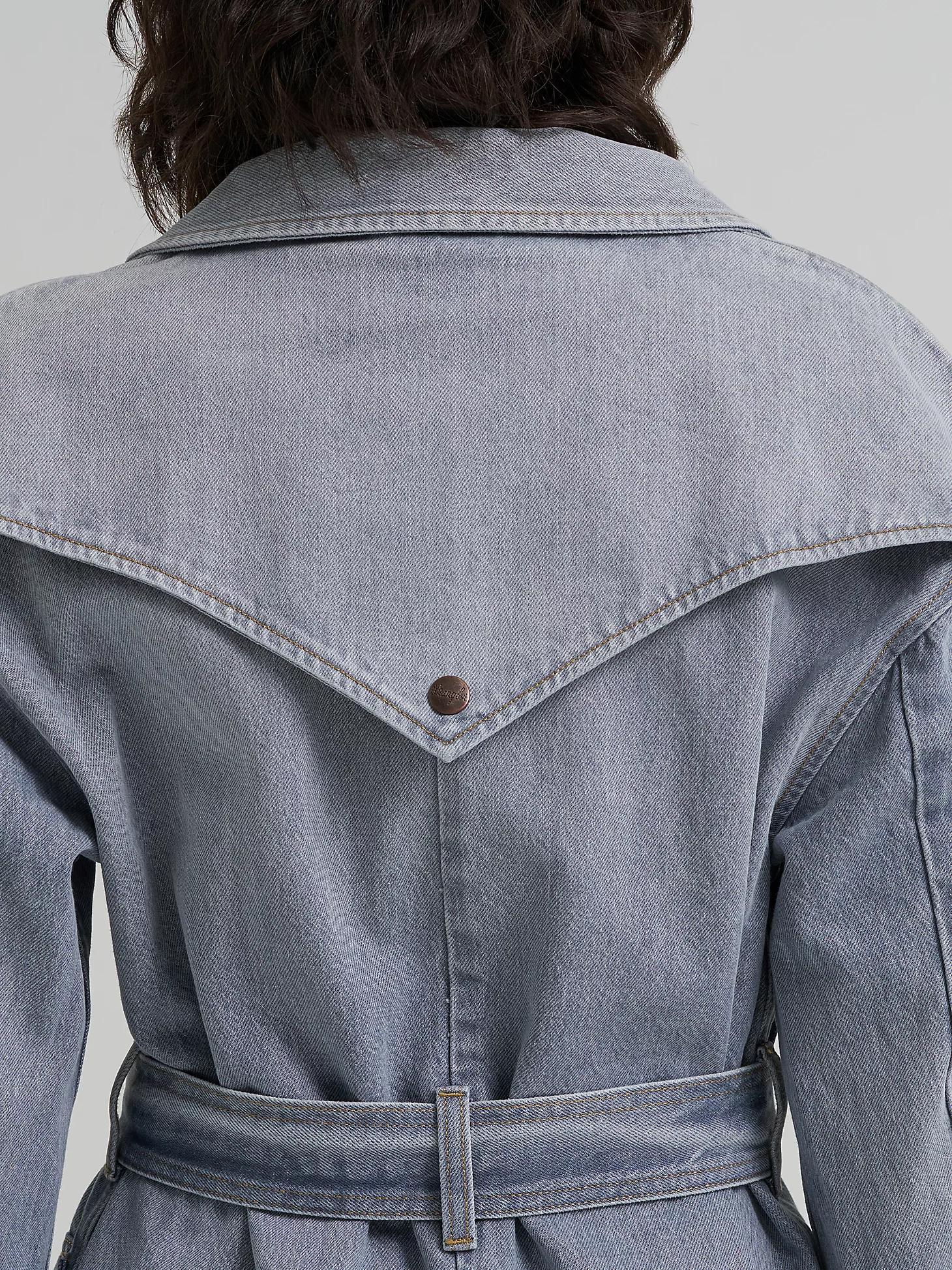 Women's Denim Trench | Women's JACKETS & OUTERWEAR | Wrangler® Product Image