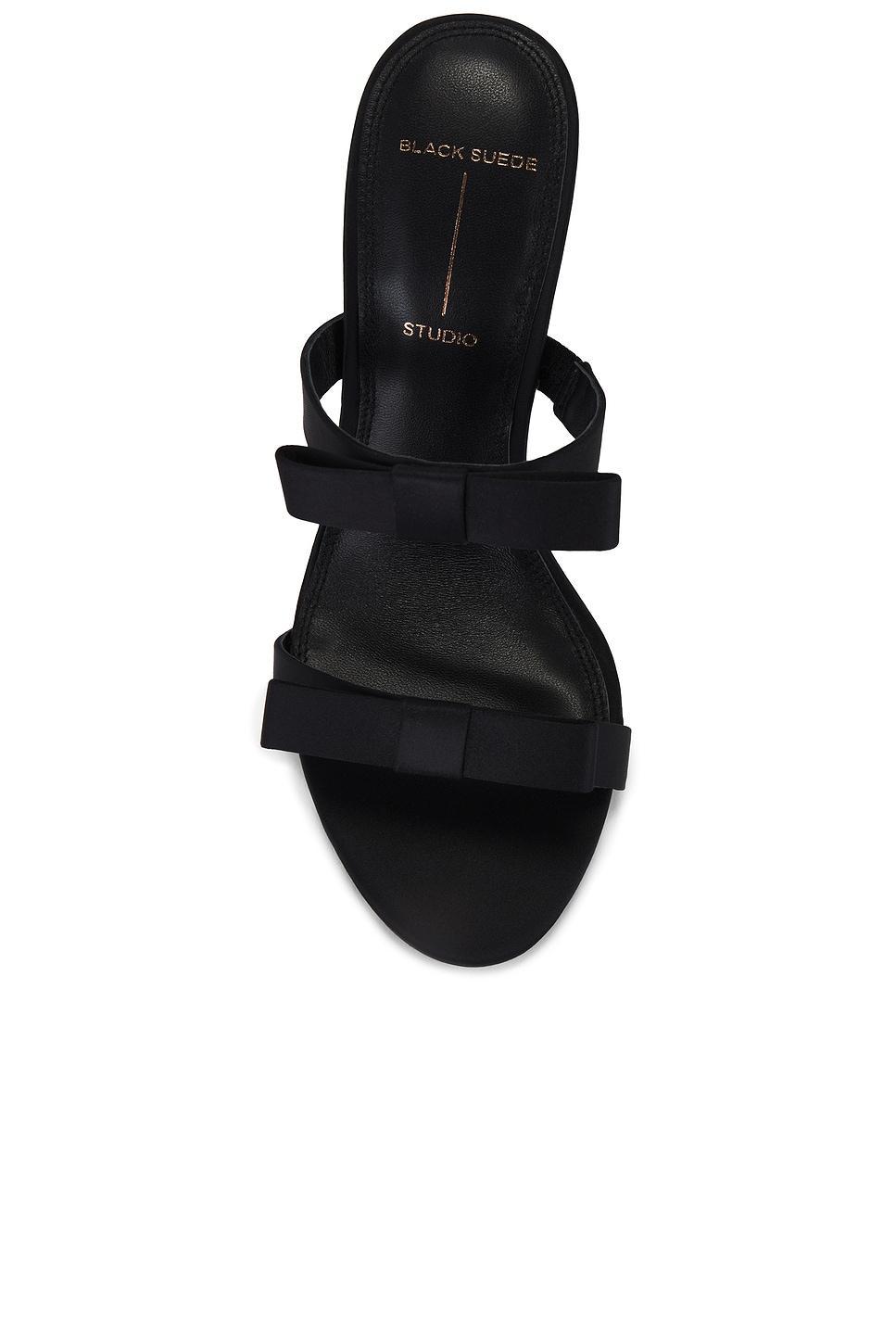 Chic 100 Mule BLACK SUEDE STUDIO Product Image