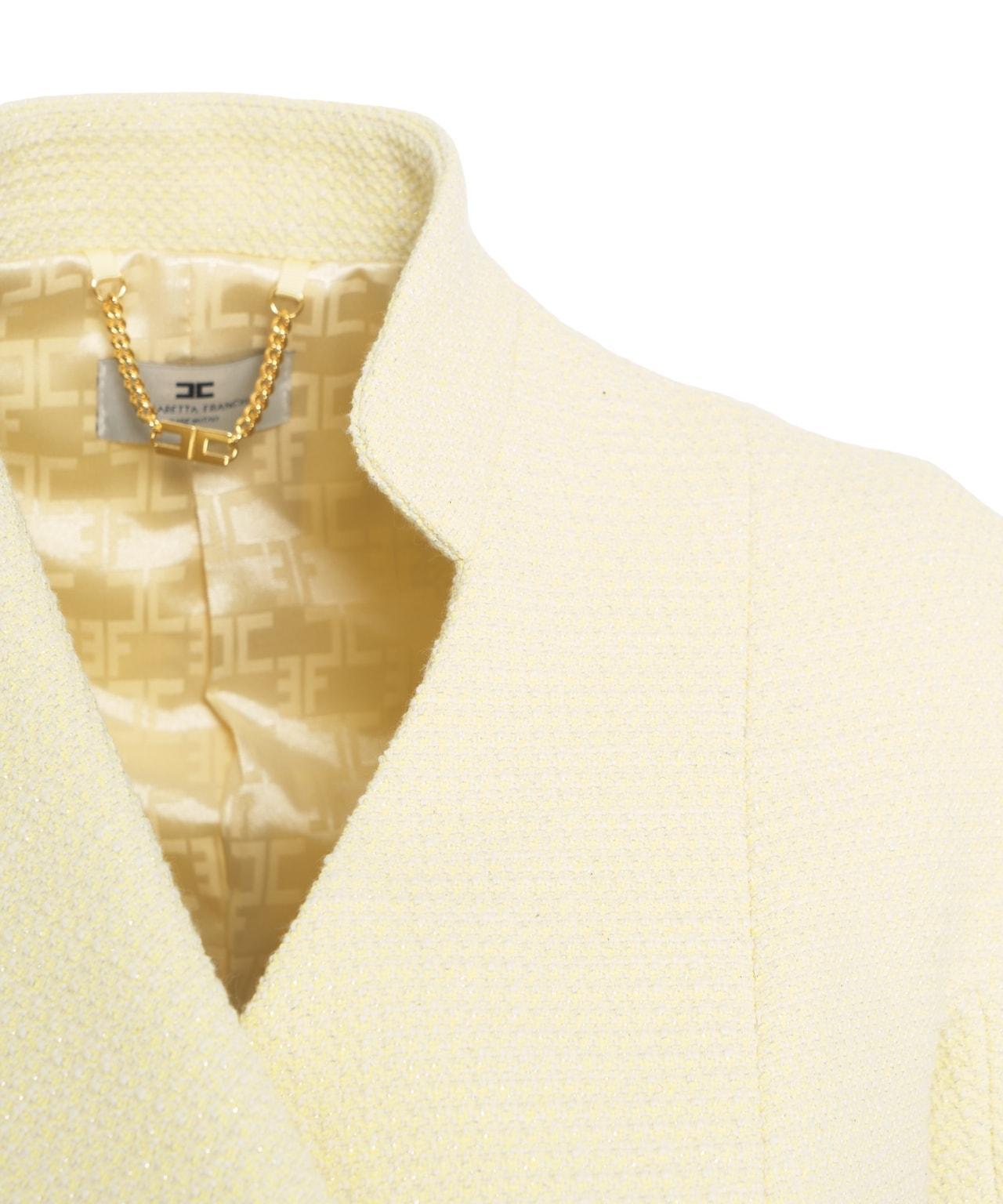 Diamond tweed blazer Product Image