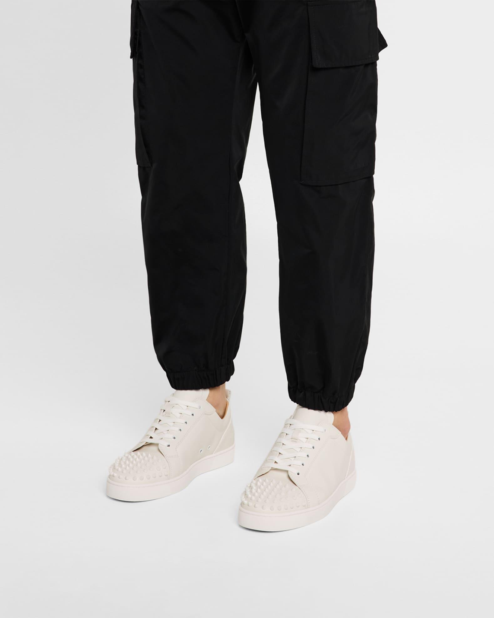 Men's Louis Junior Spikes Leather Low-Top Sneakers Product Image