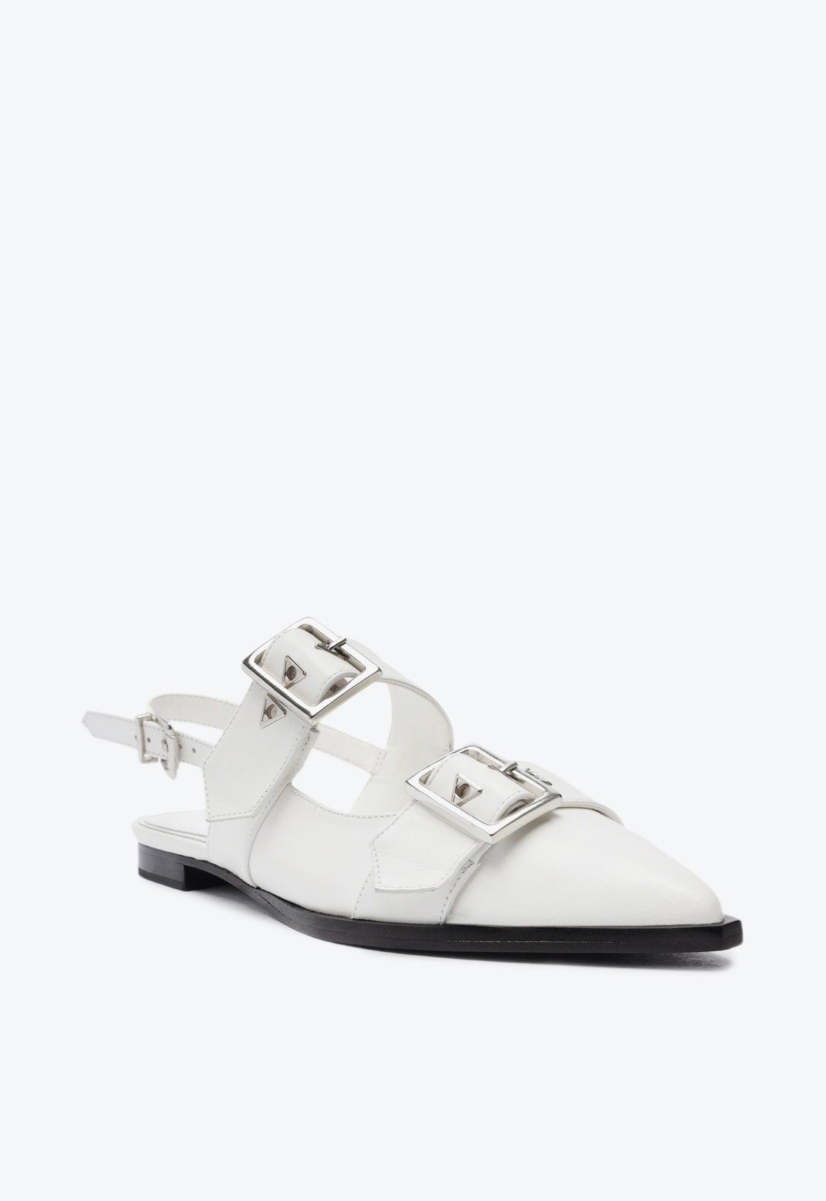 Darla Sling Leather Flat Product Image