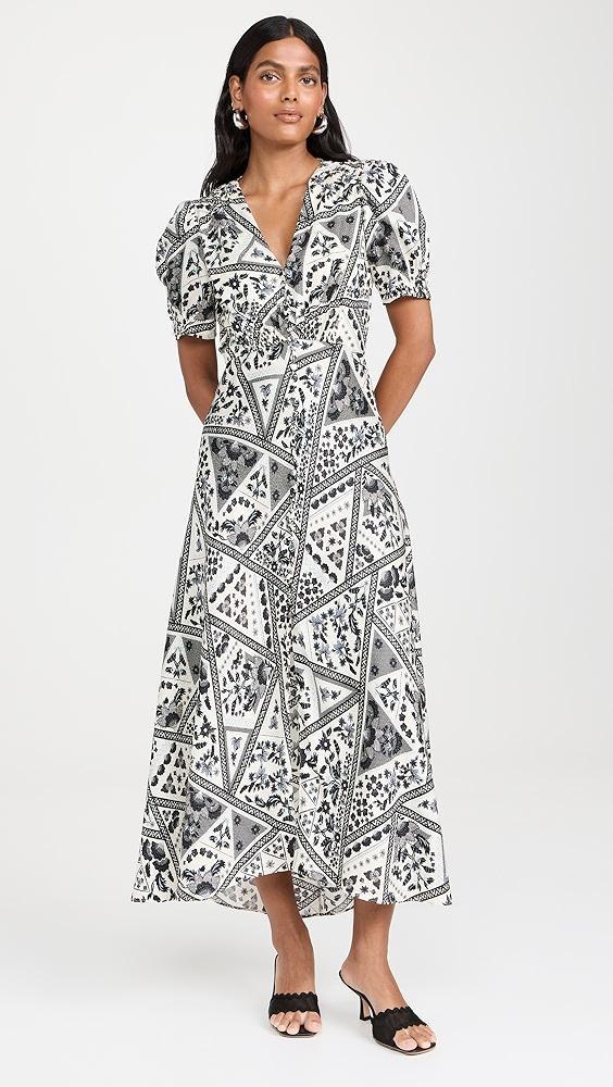 SALONI Lea Long Dress | Shopbop Product Image