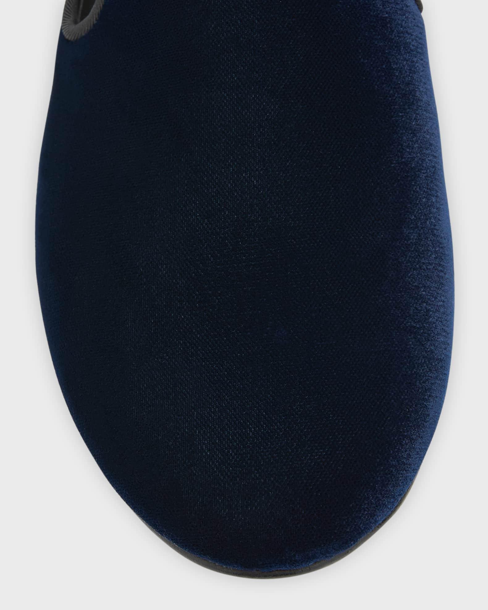 Men's Veronica Velvet Loafers Product Image