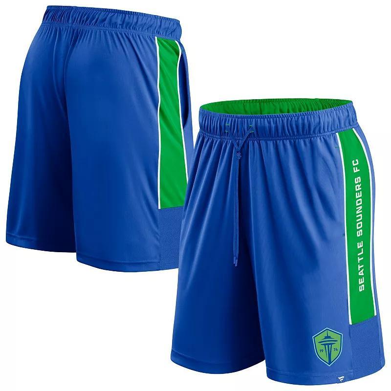 Men's Fanatics Royal Seattle Sounders FC Corner Kick Shorts, Size: 3XL, Blue Product Image