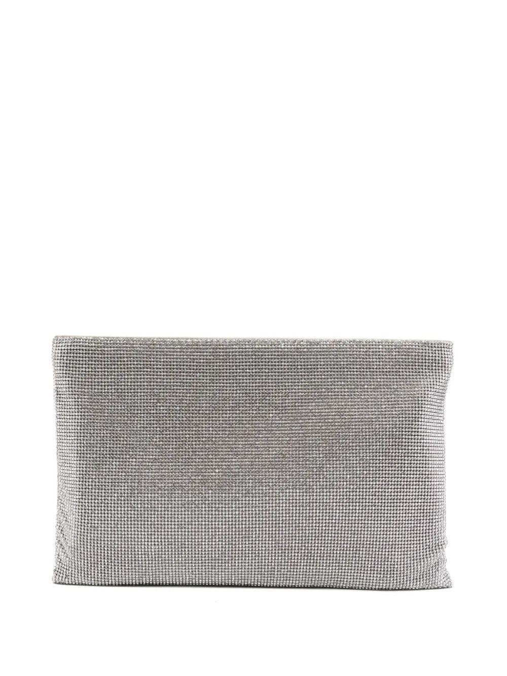 BENEDETTA BRUZZICHES La Luisa Clutch Bag In Silver Product Image