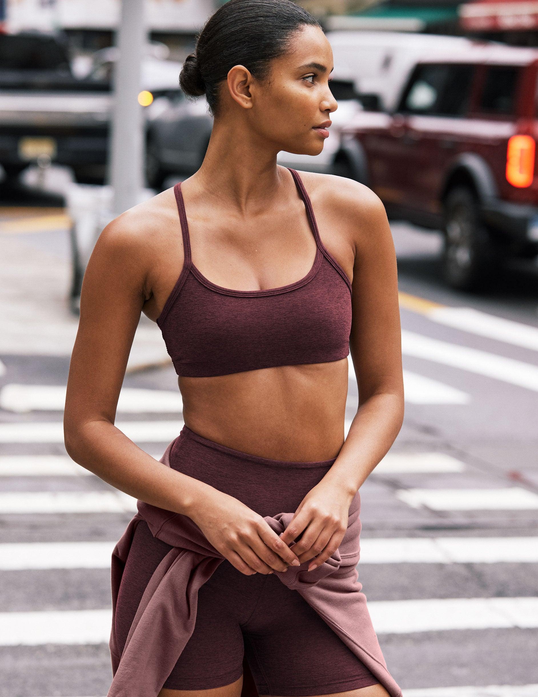 Spacedye Slim Racerback Bra Product Image