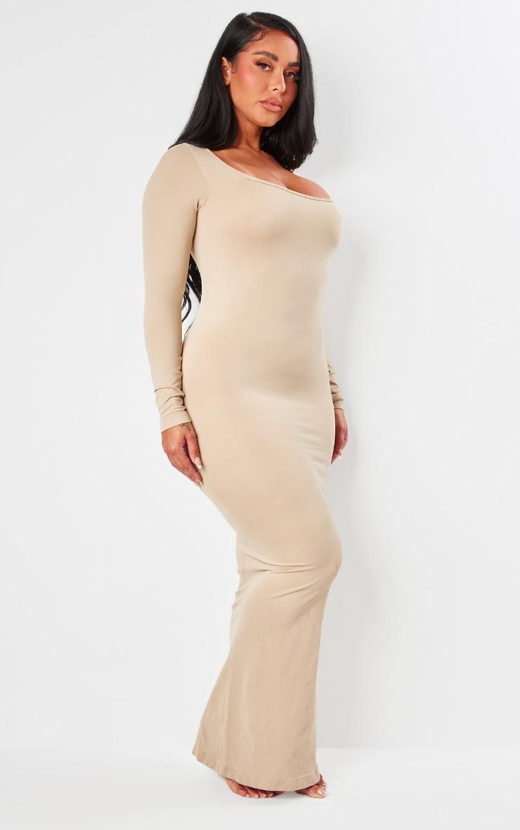 Shape Stone Stretch Seamless Long Sleeve Maxi Dress Product Image