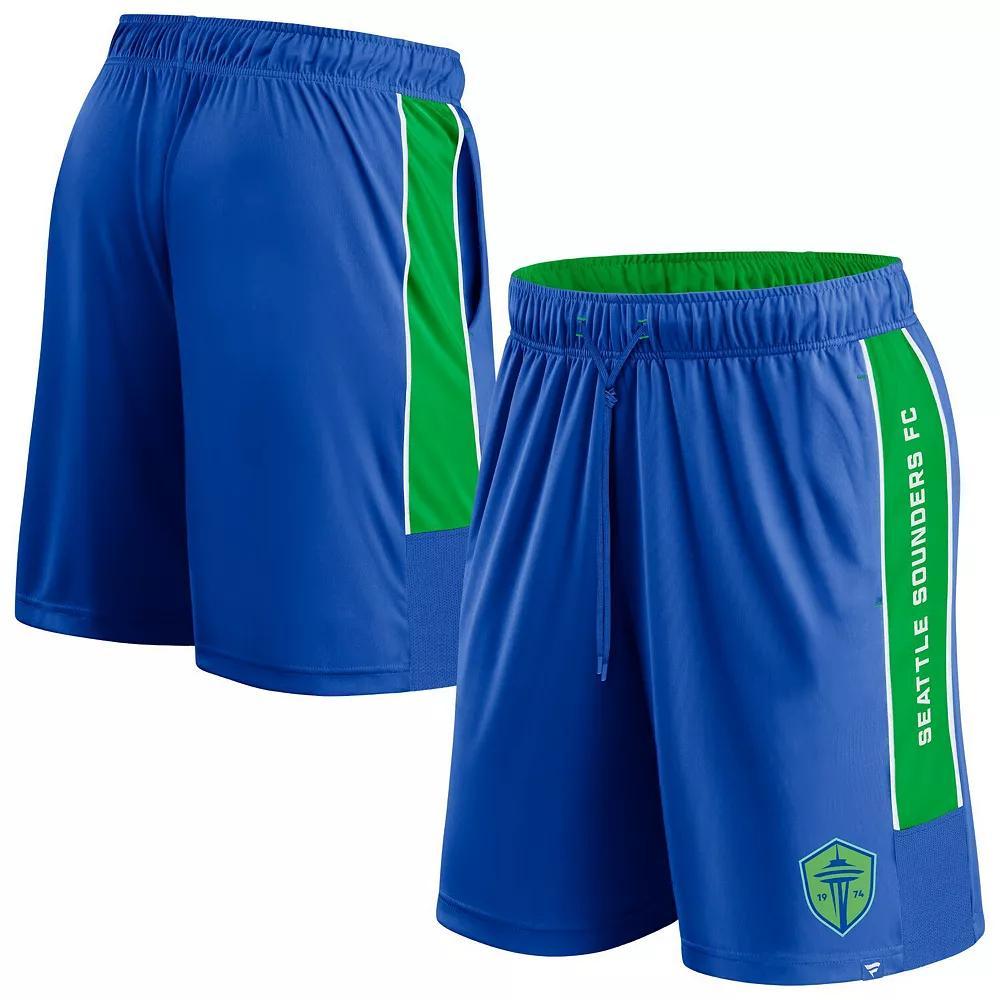 Men's Fanatics Royal Seattle Sounders FC Corner Kick Shorts, Size: 3XL, Blue Product Image