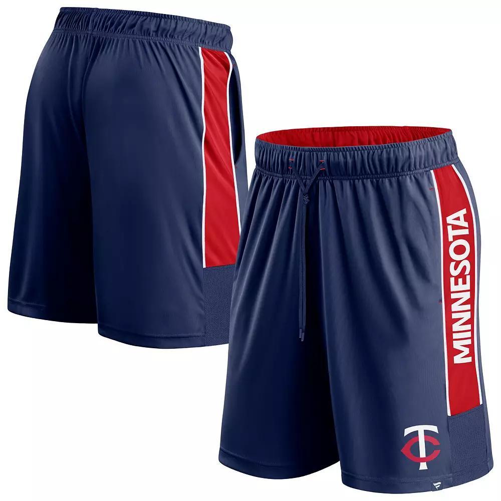 Men's Fanatics Branded Navy Minnesota Twins Win The Match Defender Shorts, Size: Medium, Blue Product Image