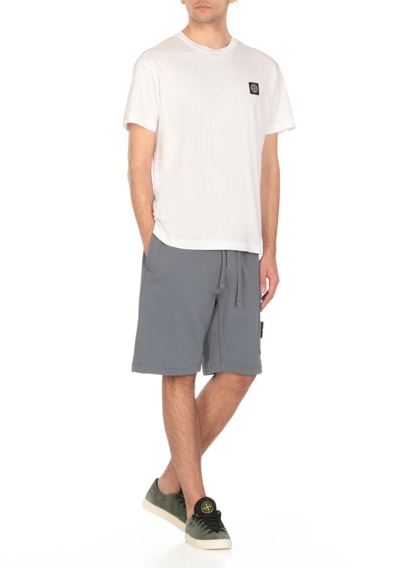 STONE ISLAND T-shirts In White Product Image