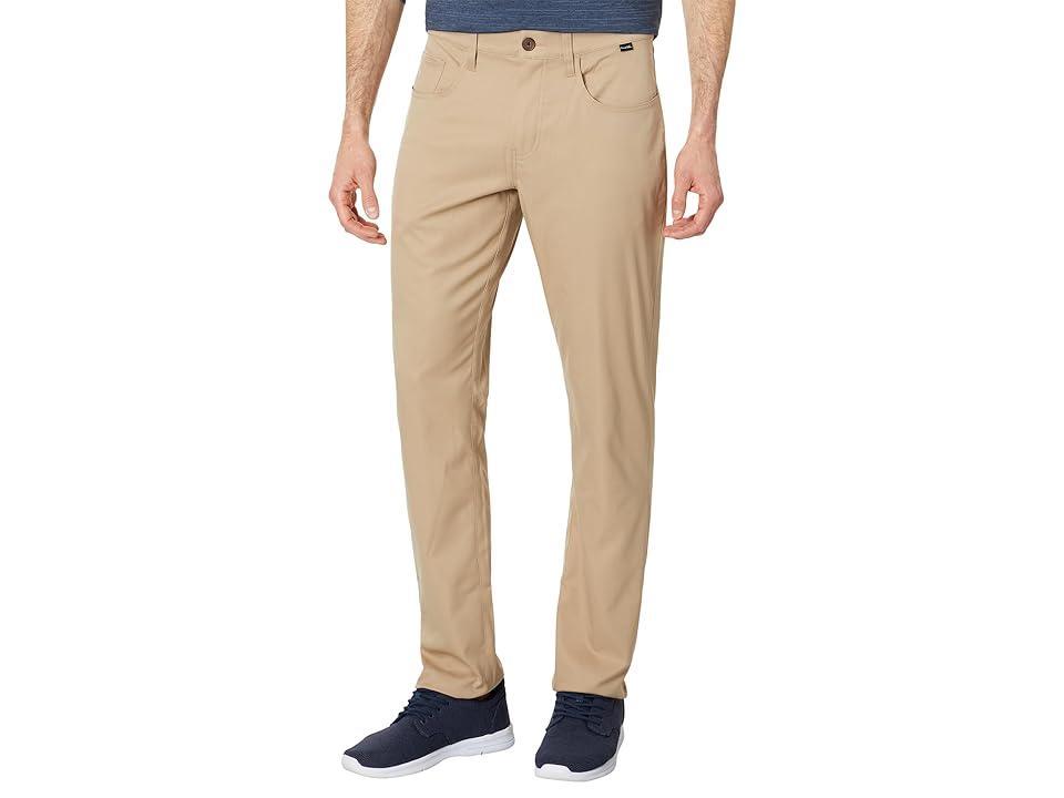 TravisMathew Flat-Front Open To Close Performance Stretch Pants Product Image