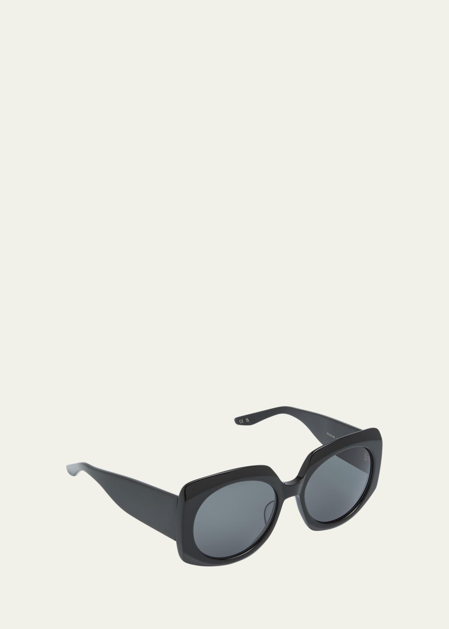 Womens Barton Perreira x Sarah Hoover Delia 57MM Hexagonal Sunglasses Product Image