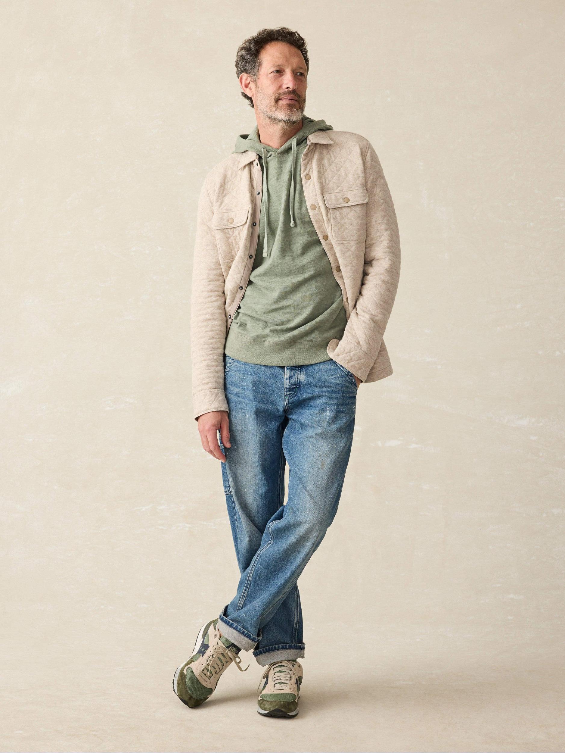 Sunwashed Slub Hoodie - Clover Creek Male Product Image