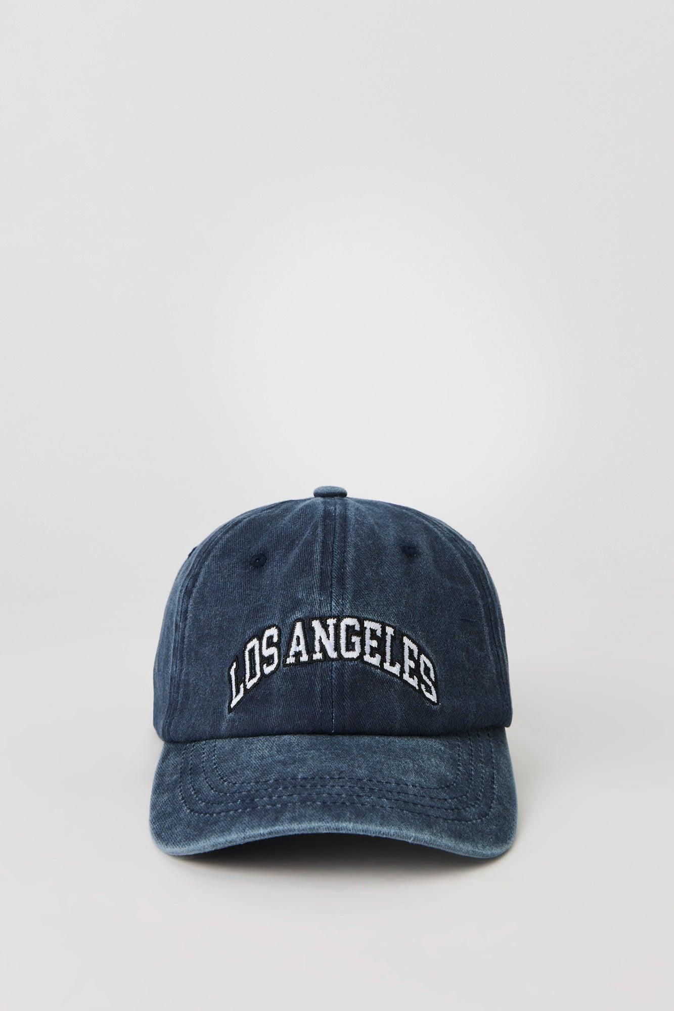 Embroidered Washed Baseball Hat Male Product Image