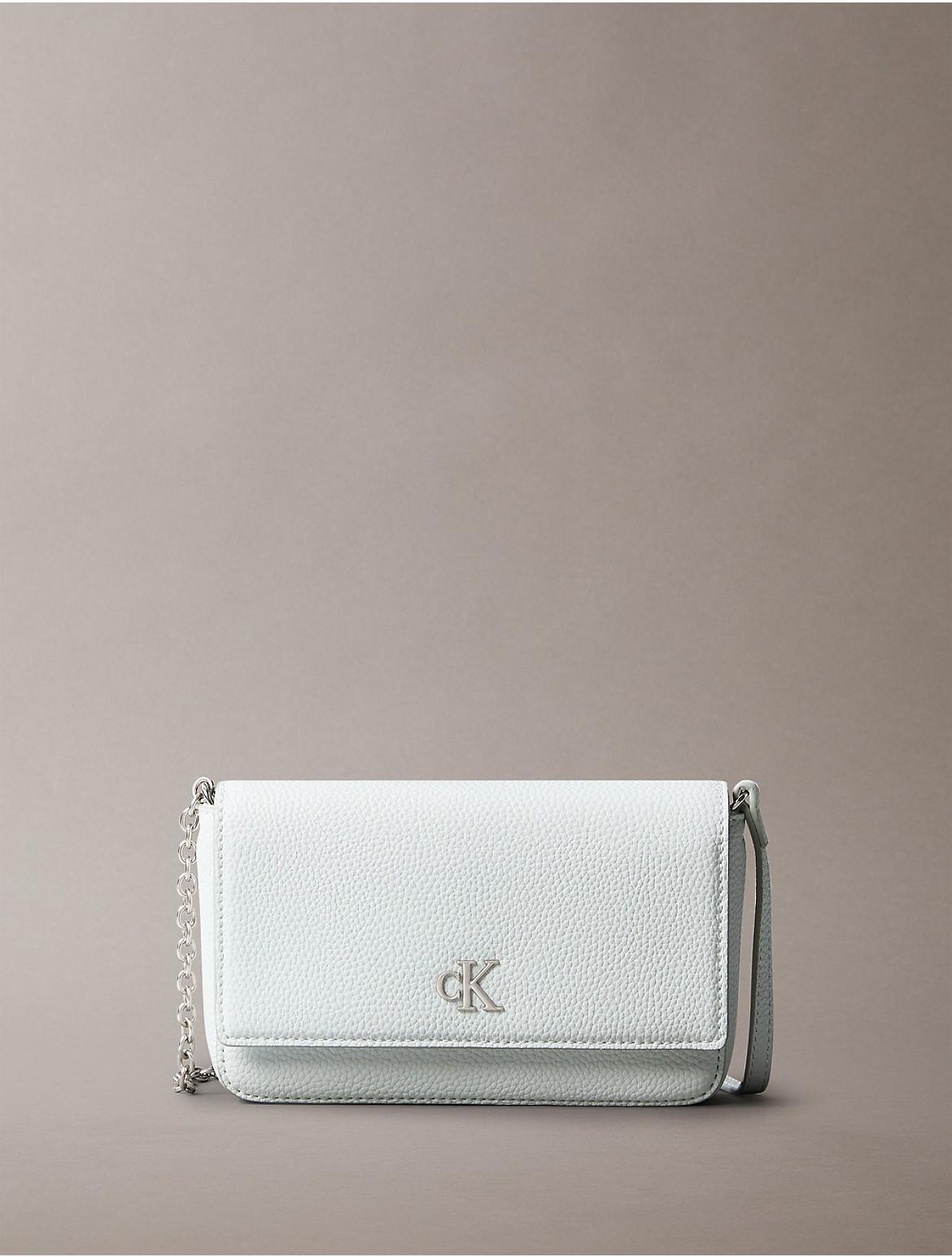 Calvin Klein Women's Archive Hardware Flap Crossbody Bag - Pink Product Image