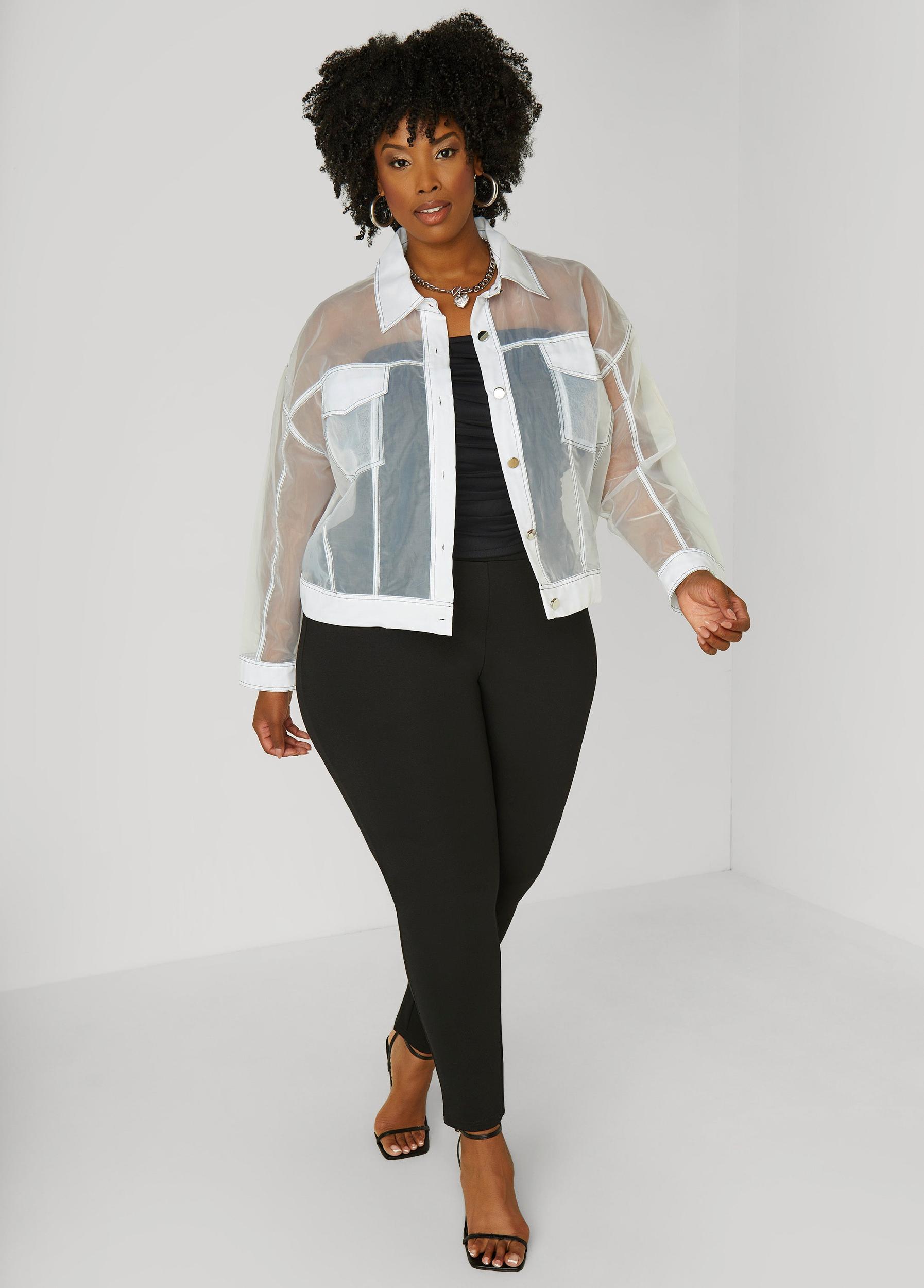 Organza Trucker Jacket Product Image