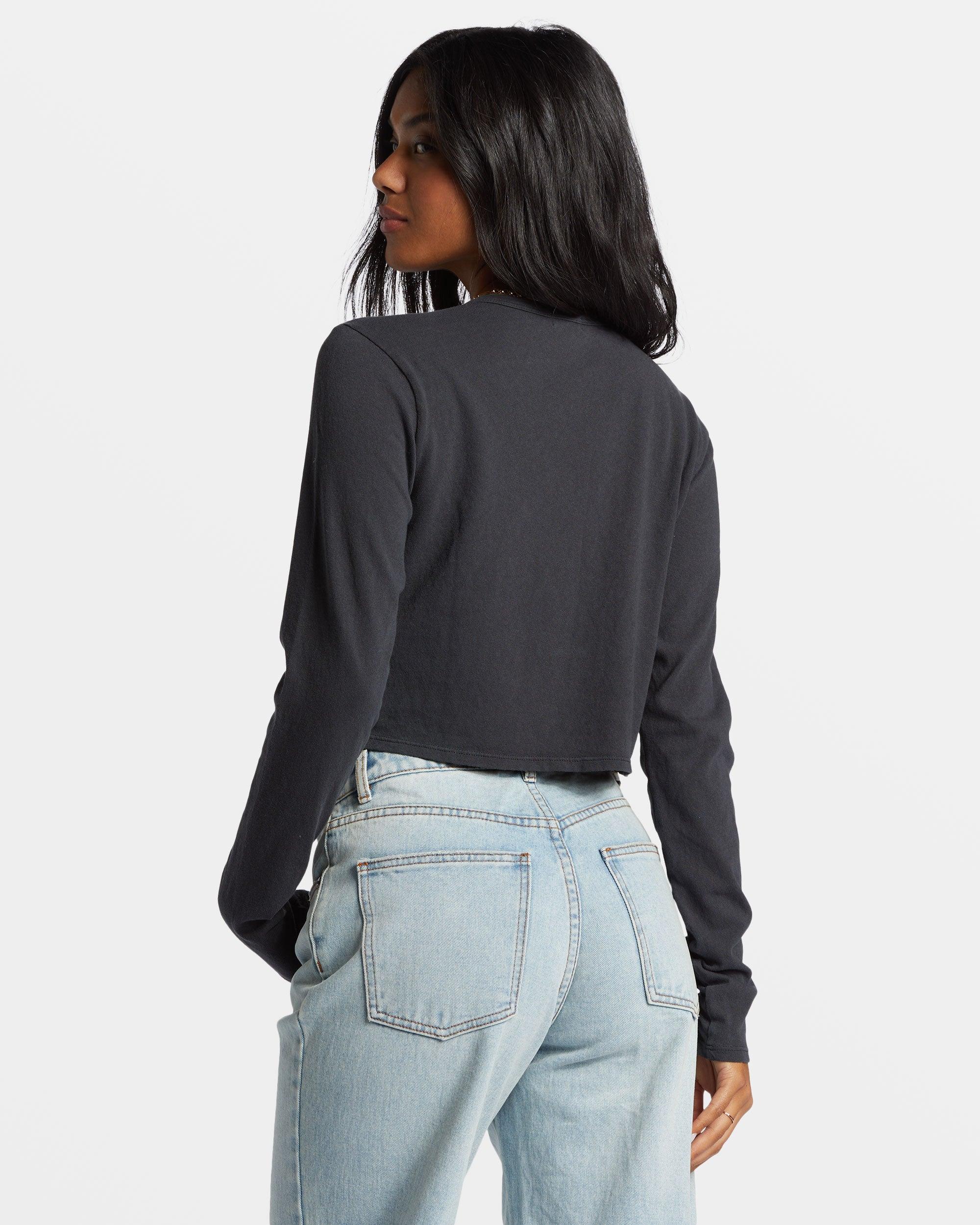 Tommy Long Sleeve Top - Black Sands Female Product Image