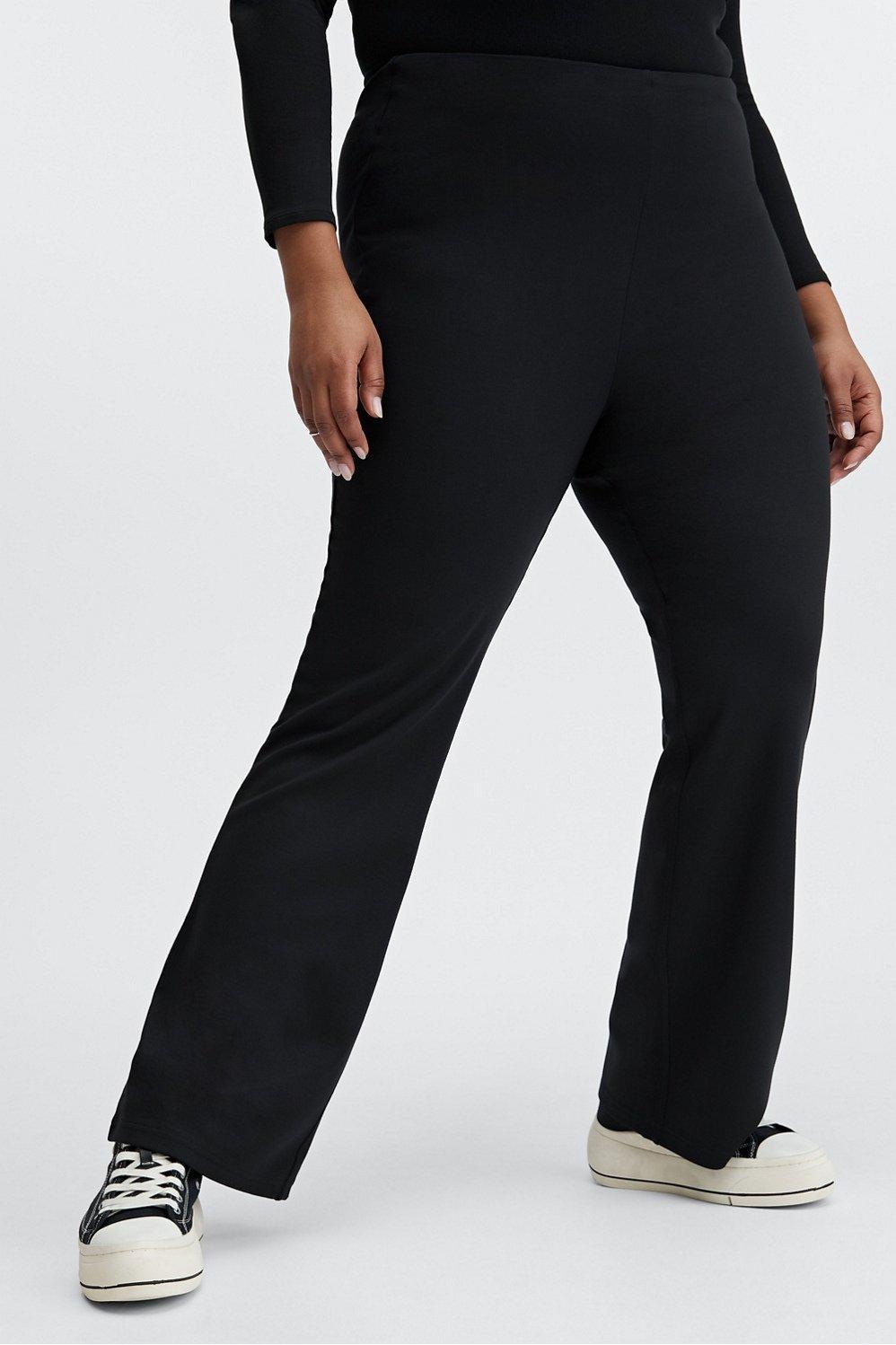 Fabletics 24-7 Kick Flare Pant Womens black plus Size 4X Product Image