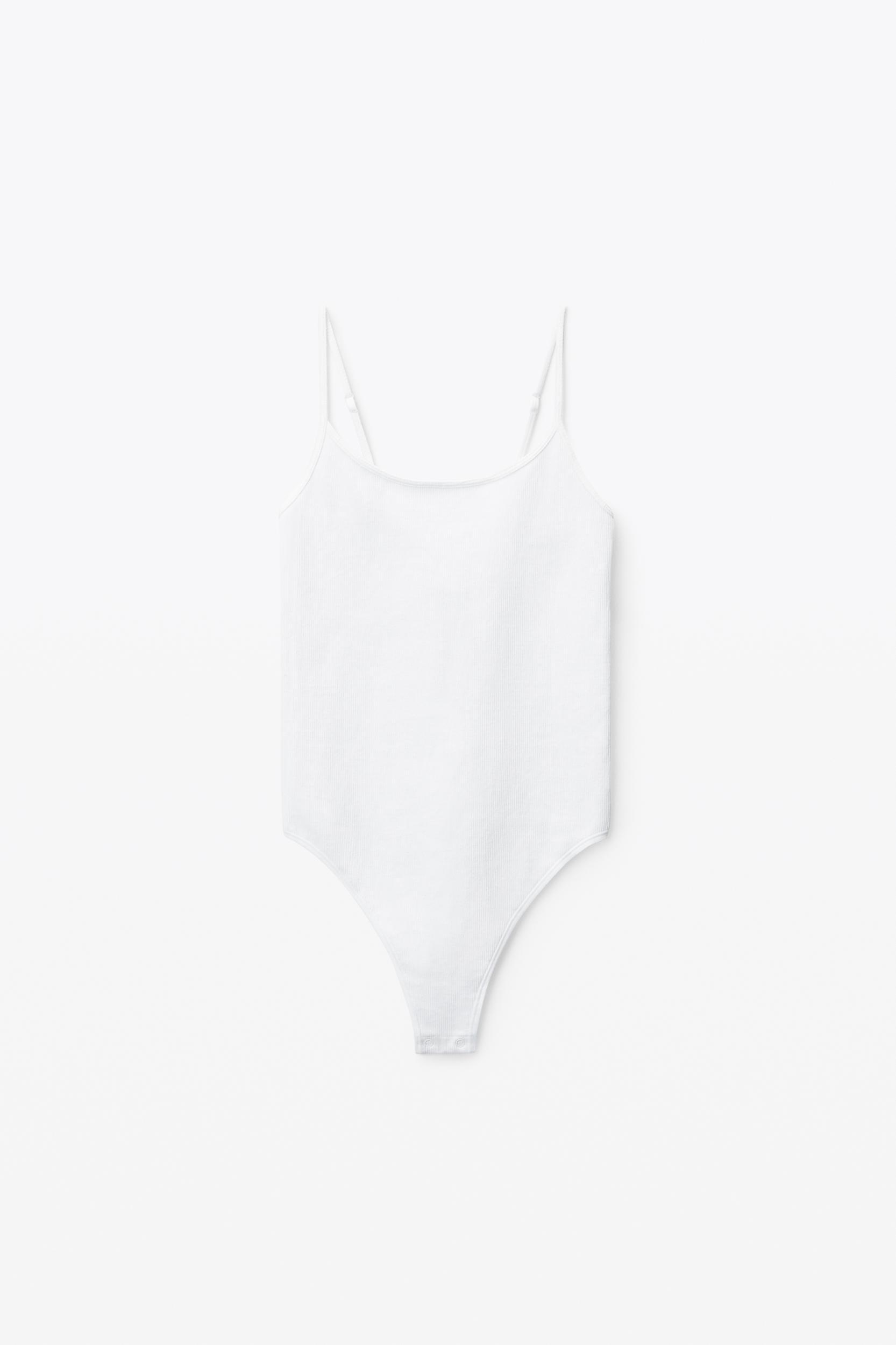 Crystal Hotfix Cropped Camisole In Waffle Knit Product Image