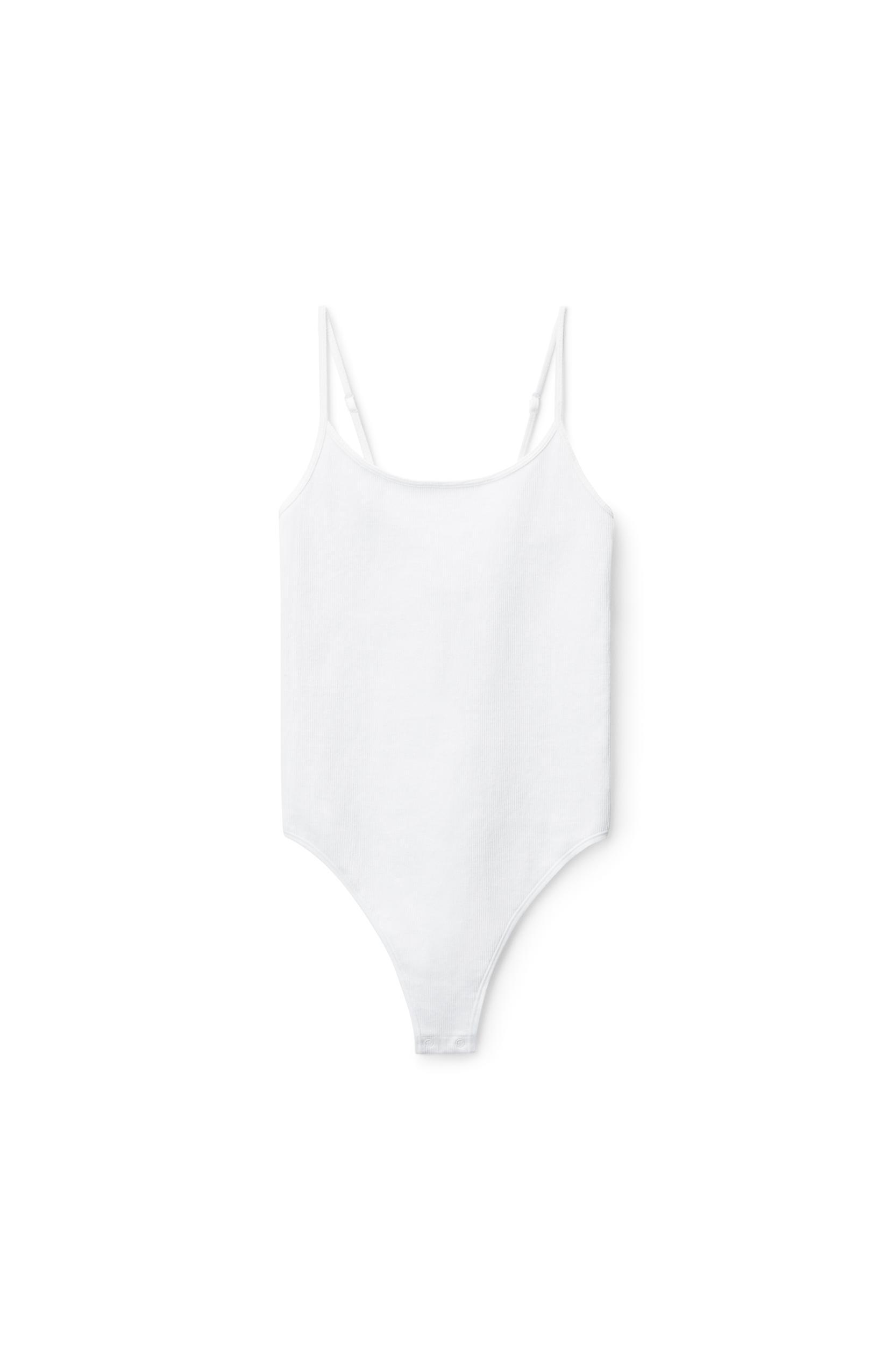 Crystal Hotfix Cropped Camisole In Waffle Knit Product Image