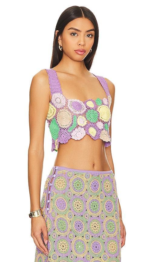 Tanit Crop Top Agua Bendita Product Image