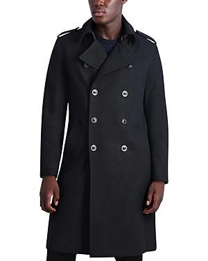 Mens Wool Trench Coat Product Image
