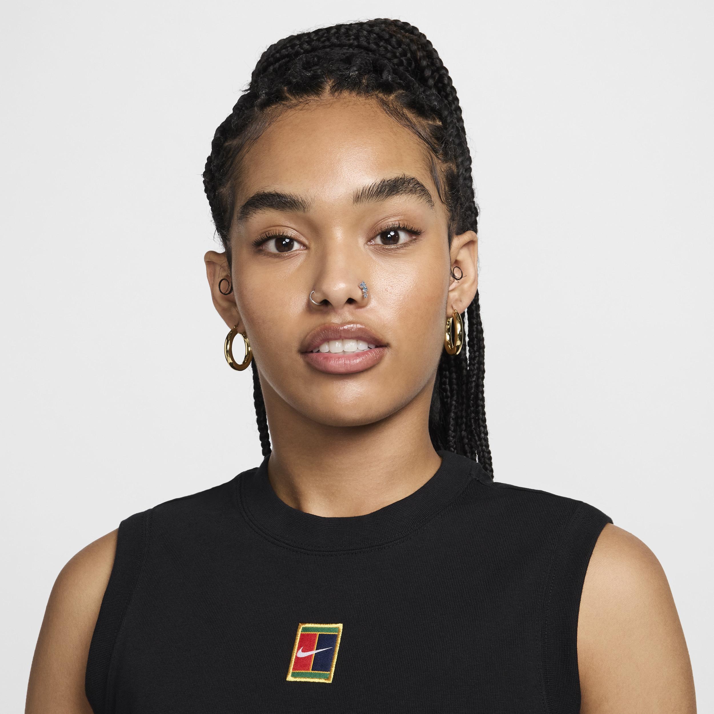 NikeCourt Heritage Women's Cropped Tennis Tank Top Product Image