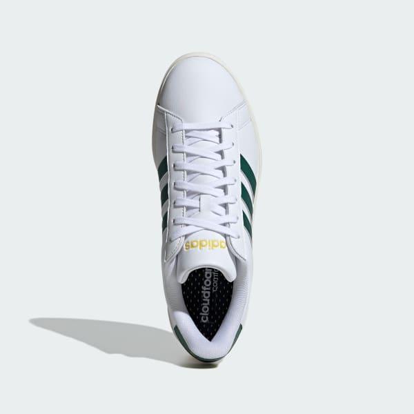 adidas Grand Court Shoes Core Black 4.5 Mens Product Image