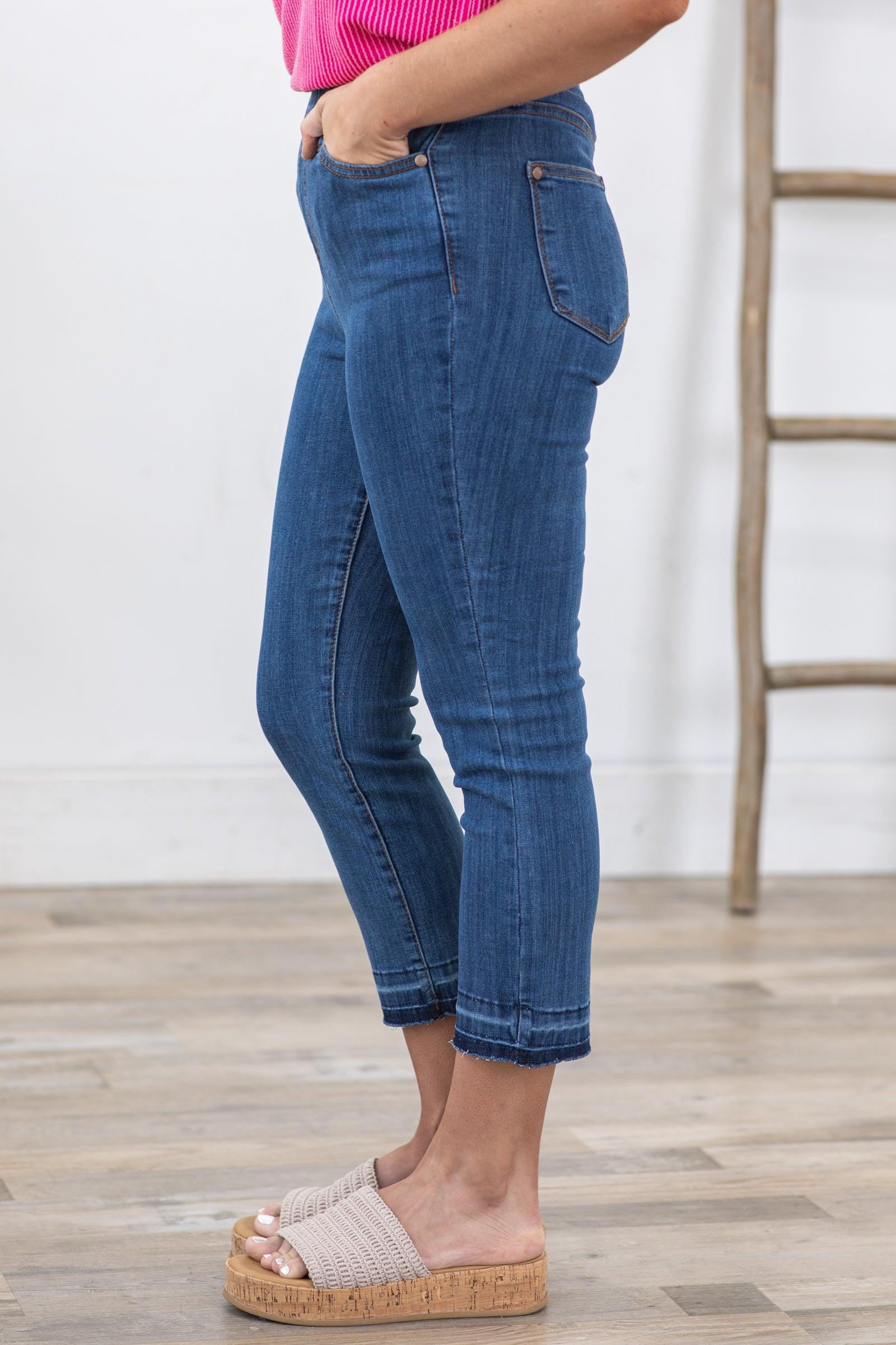 Judy Blue Ultimate Comfort Pull On Capris Product Image
