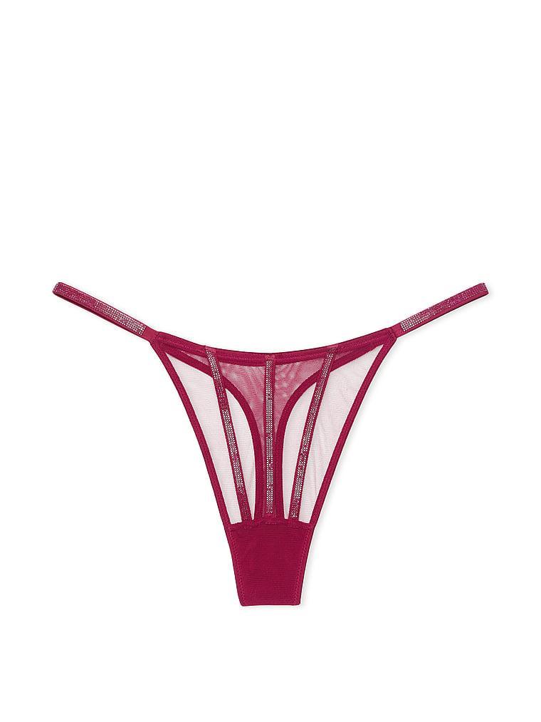 Sheer Shine Unlined Low-Cut Demi Bra Product Image