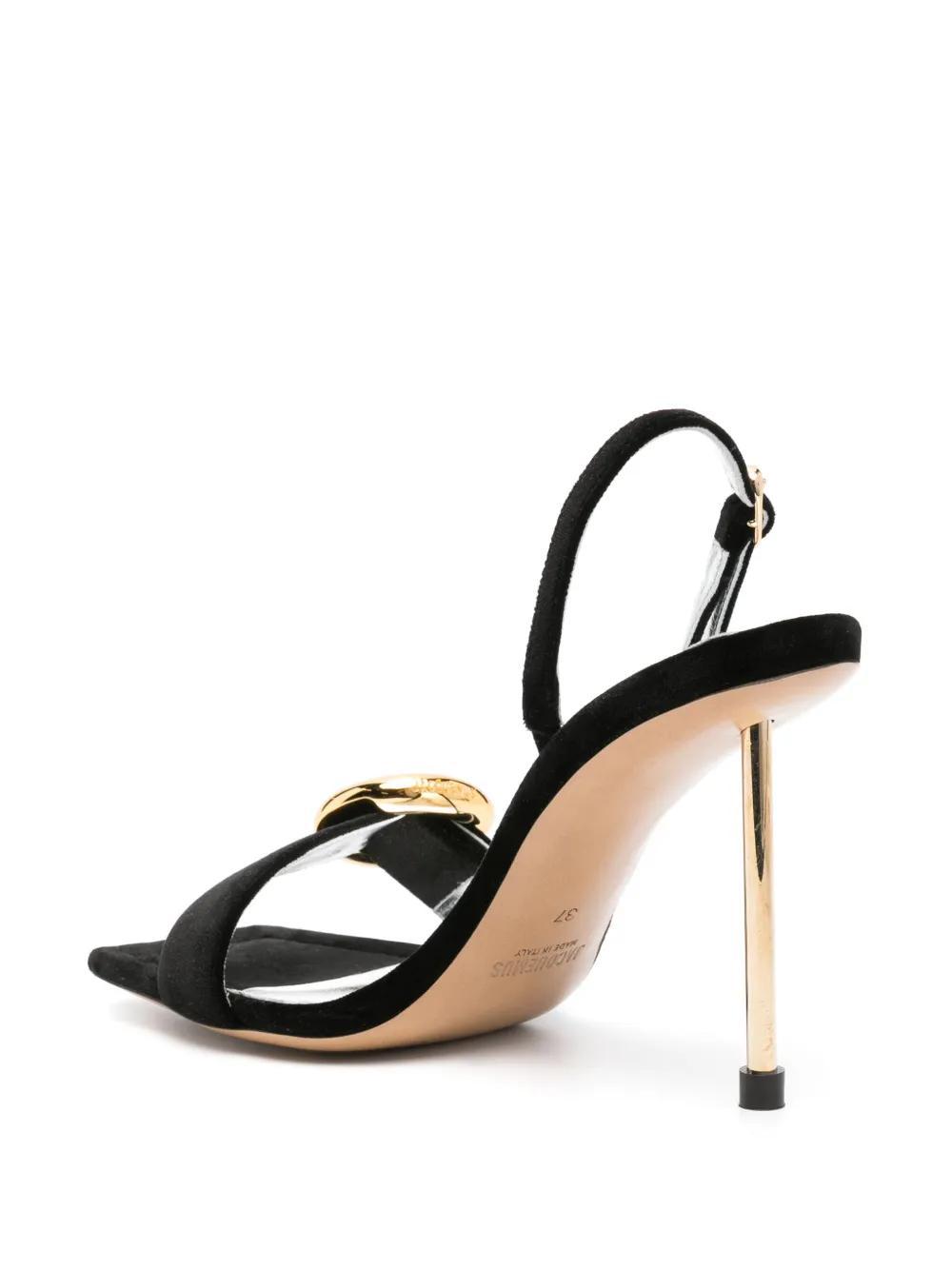 105mm Regalo velvet sandals Product Image