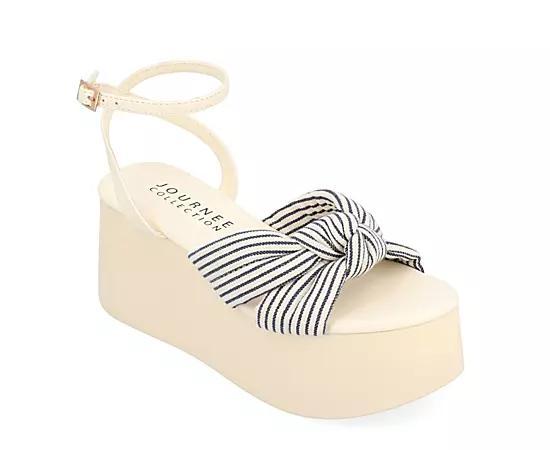 Journee Collection Womens Lailee Platform Sandal Product Image