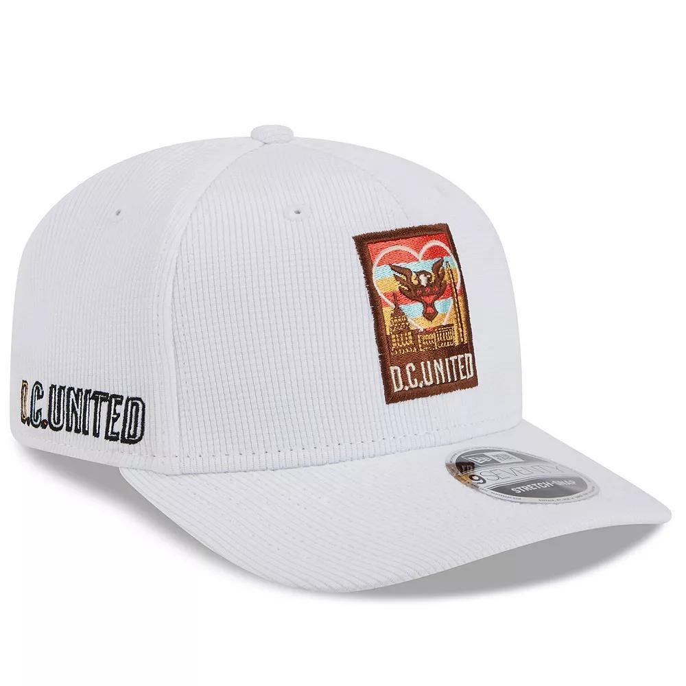 Men's New Era  White D.C. United 2025 Jersey Hook 9SEVENTY Stretch-Snap Hat, Dcu White Product Image