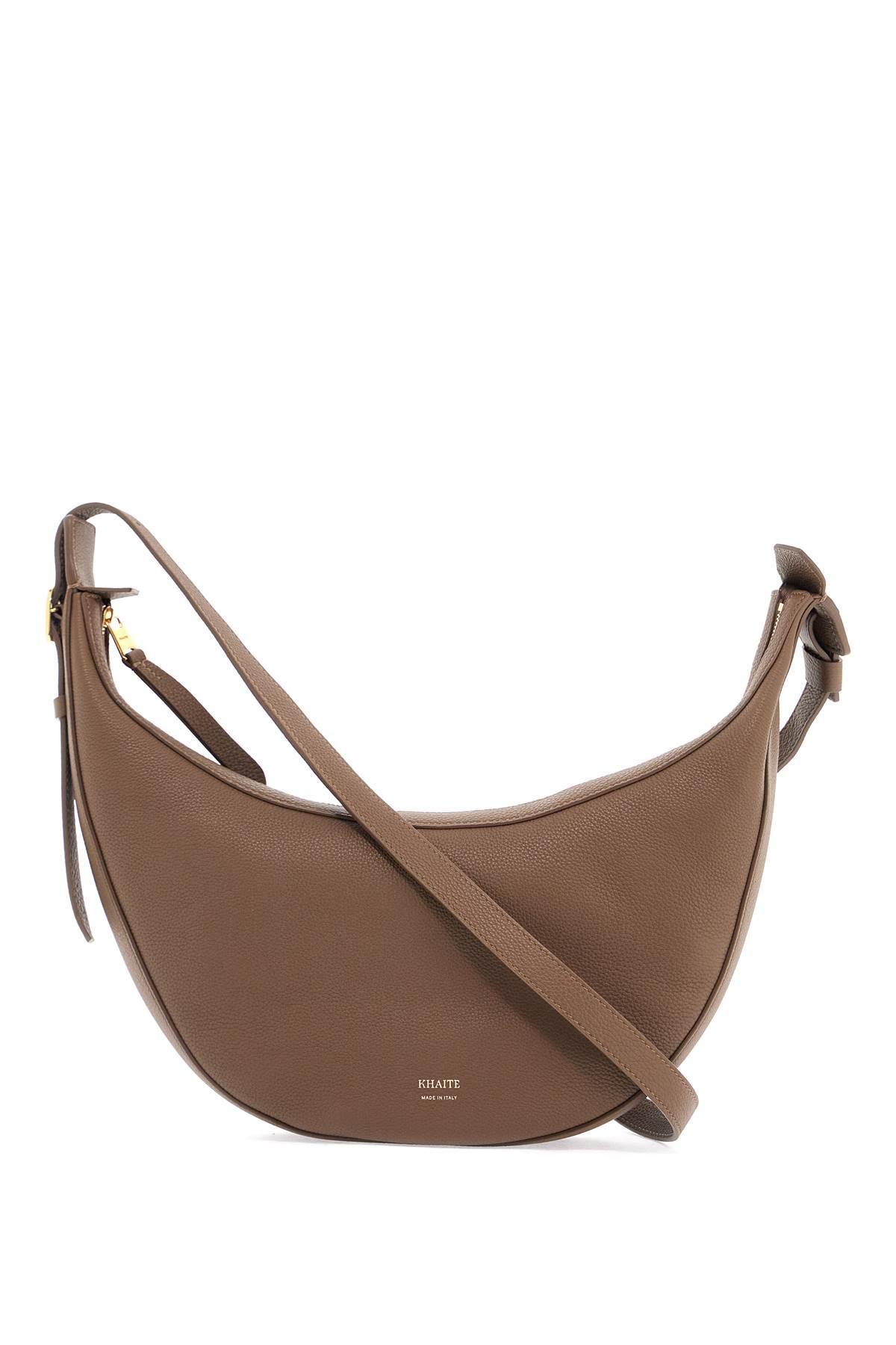 KHAITE Small Augustina Hobo Bag In Neutro Product Image