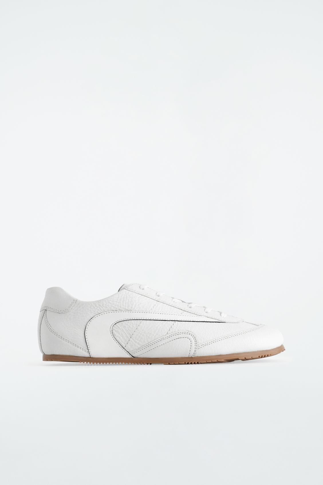 MINIMAL LEATHER SNEAKERS Product Image