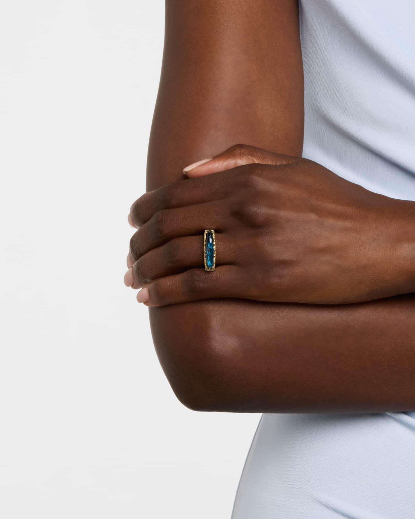 Kyma Blue Spinel Statement Ring Product Image