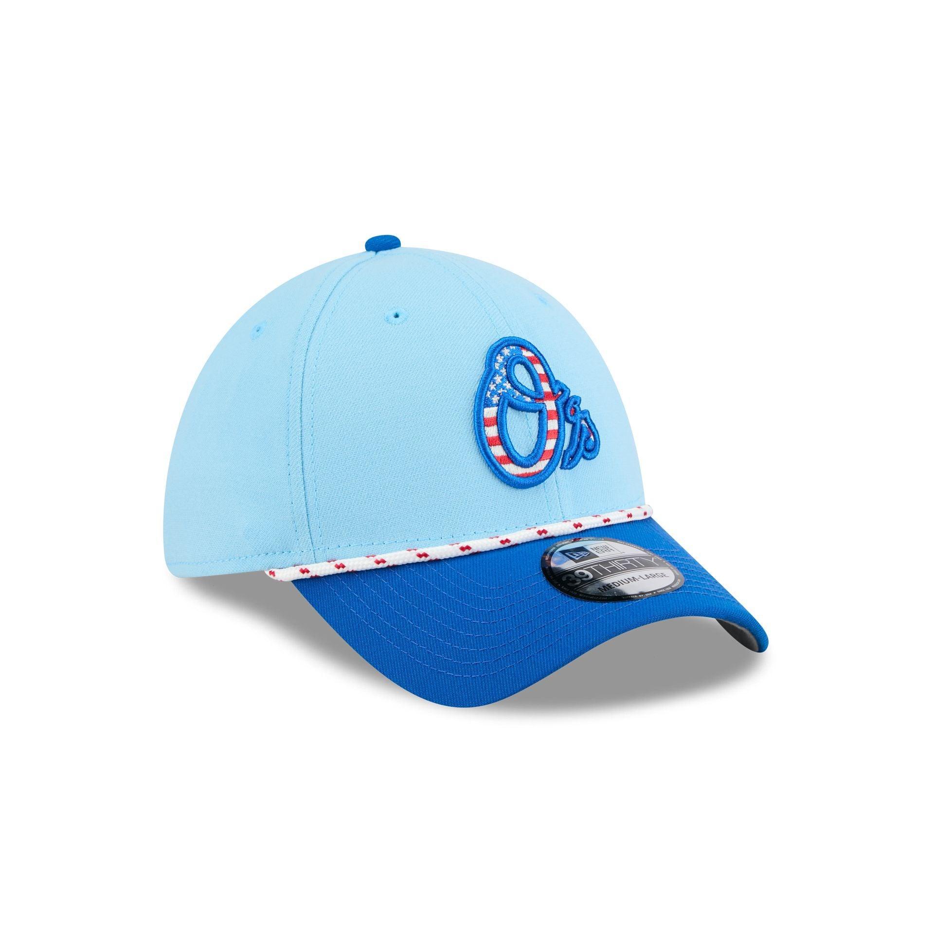 Baltimore Orioles Independence Day 2025 39THIRTY Stretch Fit Hat Male Product Image