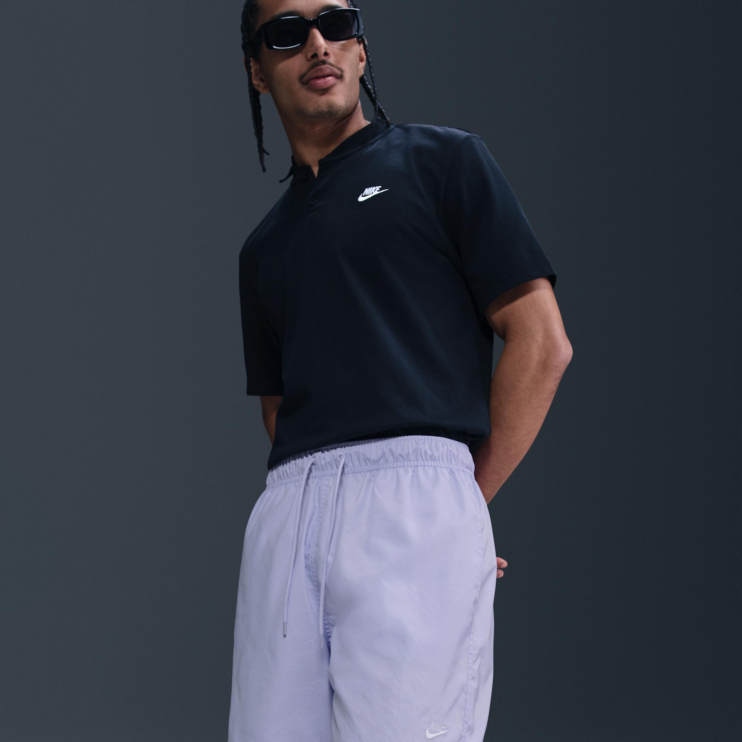 Men's Nike Club Woven Flow Shorts, Size: Small, Purple Product Image