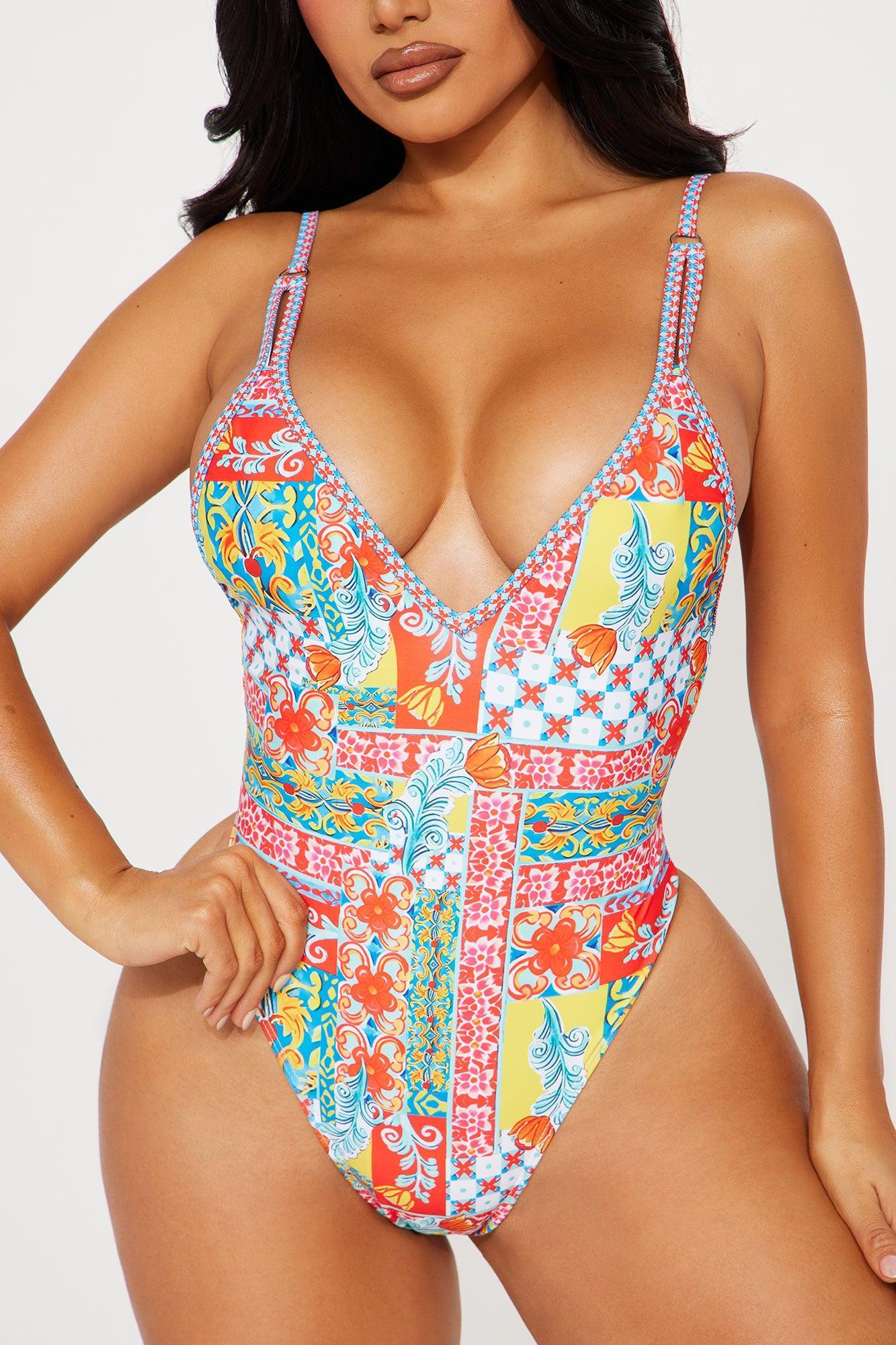 Kailani 1 Piece Swimsuit - Multi Color Product Image