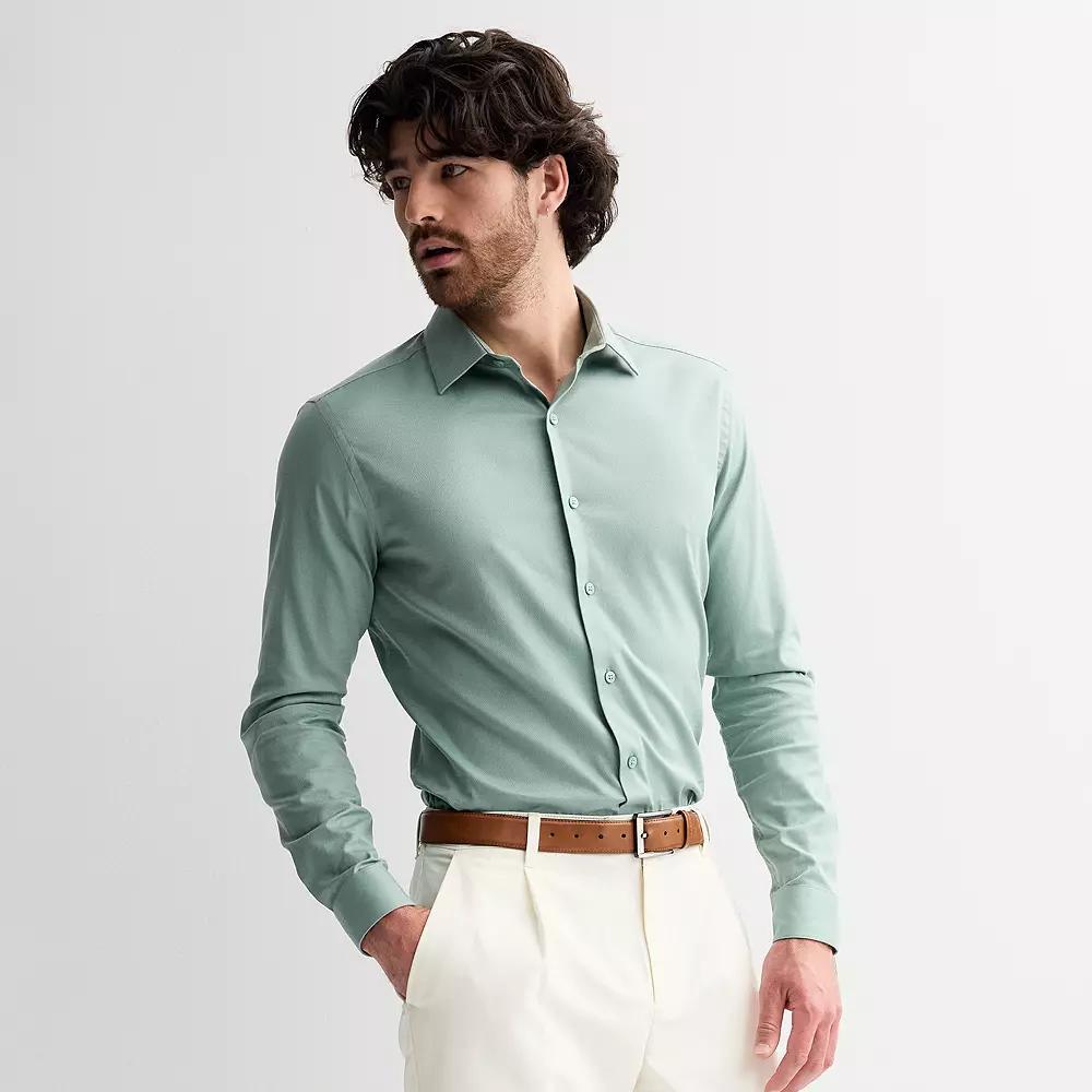 Mens Apt. 9 Premier Flex Slim-Fit Dress Shirt Product Image
