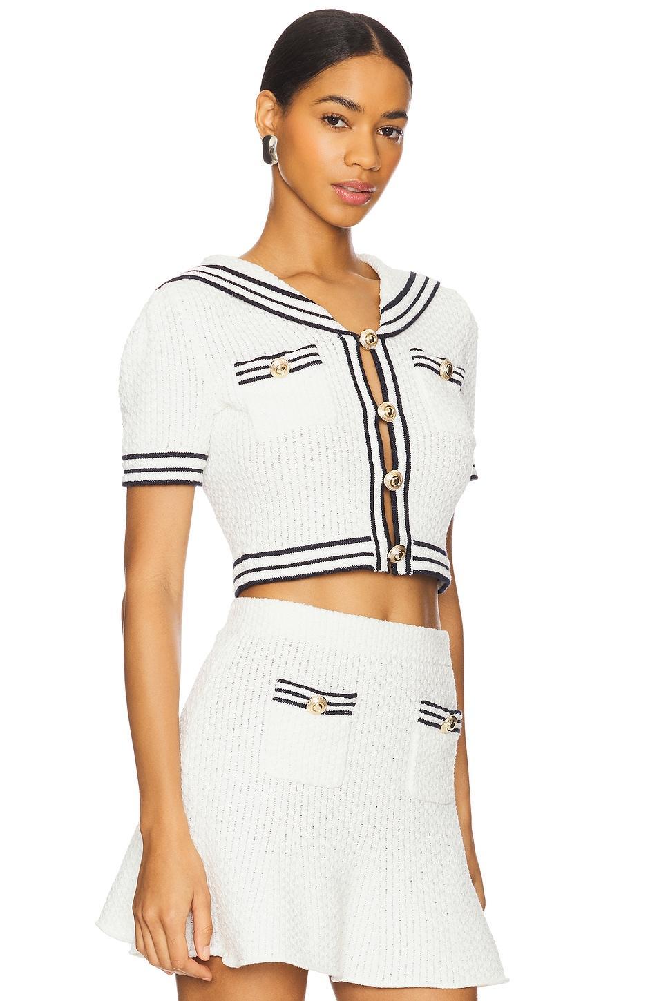 Textured Knit Top self-portrait Product Image